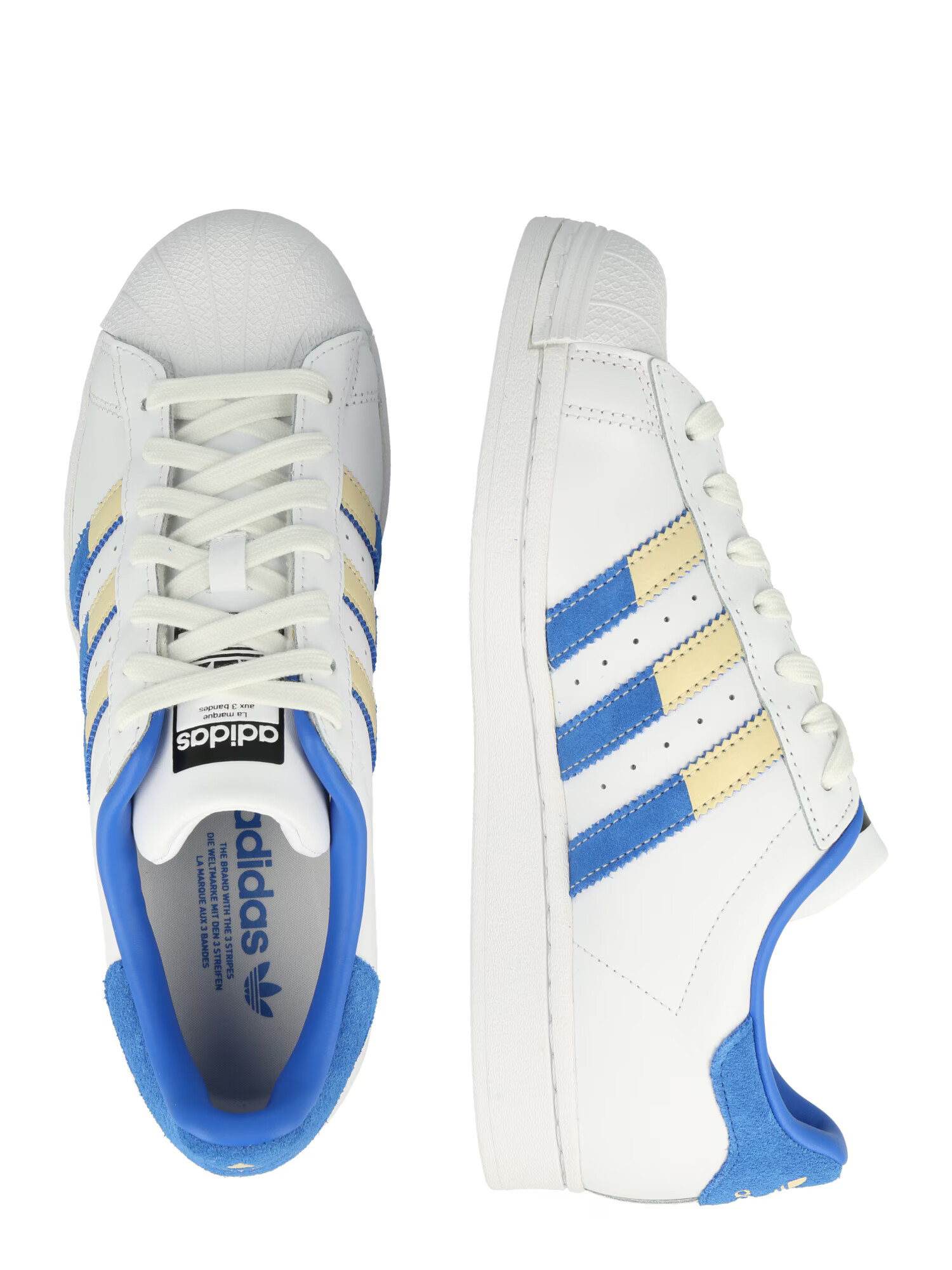 ADIDAS ORIGINALS Nizke superge modra / pastelno rumena / bela - Pepit.si