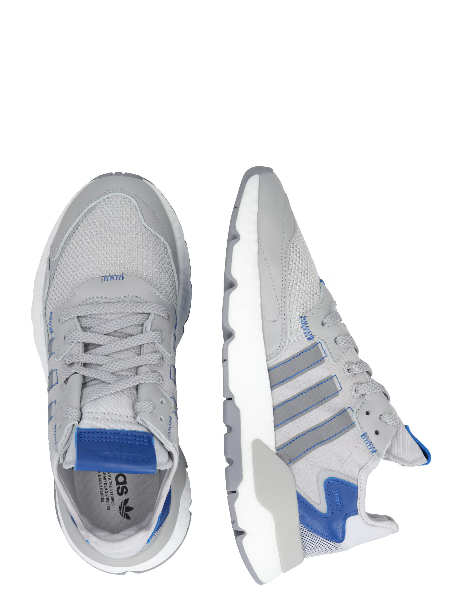 ADIDAS ORIGINALS Nizke superge 'Nite Jogger' modra / svetlo siva - Pepit.si