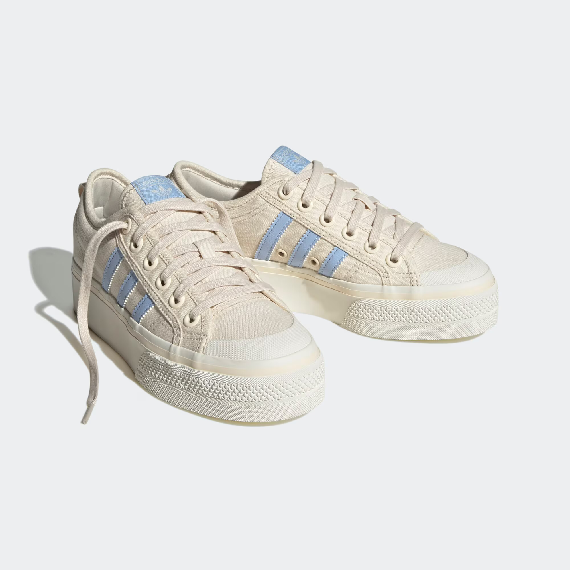 ADIDAS ORIGINALS Nizke superge 'Nizza' kremna / modra - Pepit.si