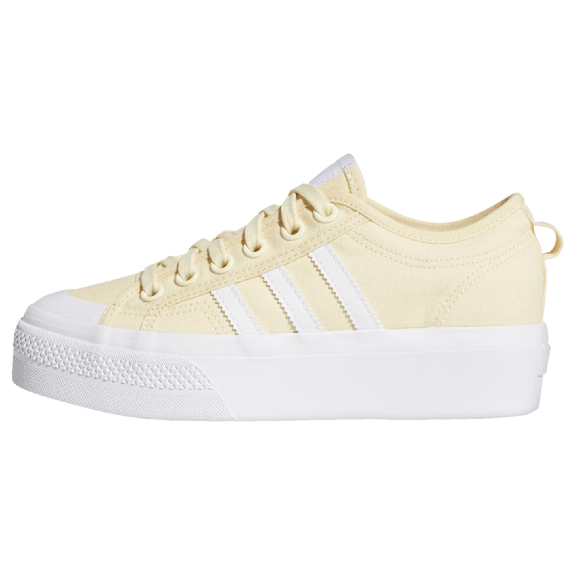 ADIDAS ORIGINALS Nizke superge 'Nizza' svetlo rumena / bela - Pepit.si