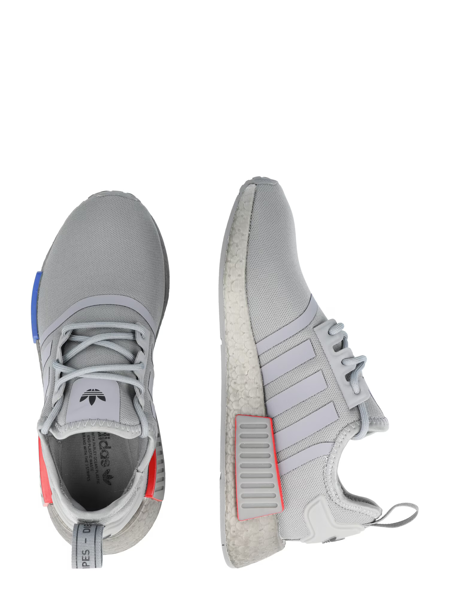 ADIDAS ORIGINALS Nizke superge 'NMD R1' modra / siva / rdeča - Pepit.si