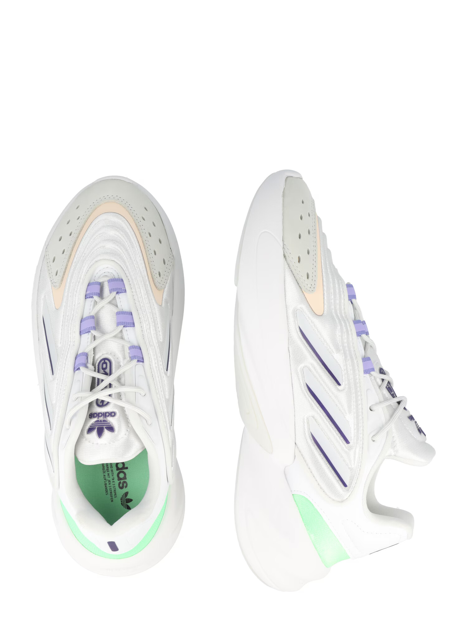 ADIDAS ORIGINALS Nizke superge 'OZELIA' nude / zelena / lila / bela - Pepit.si