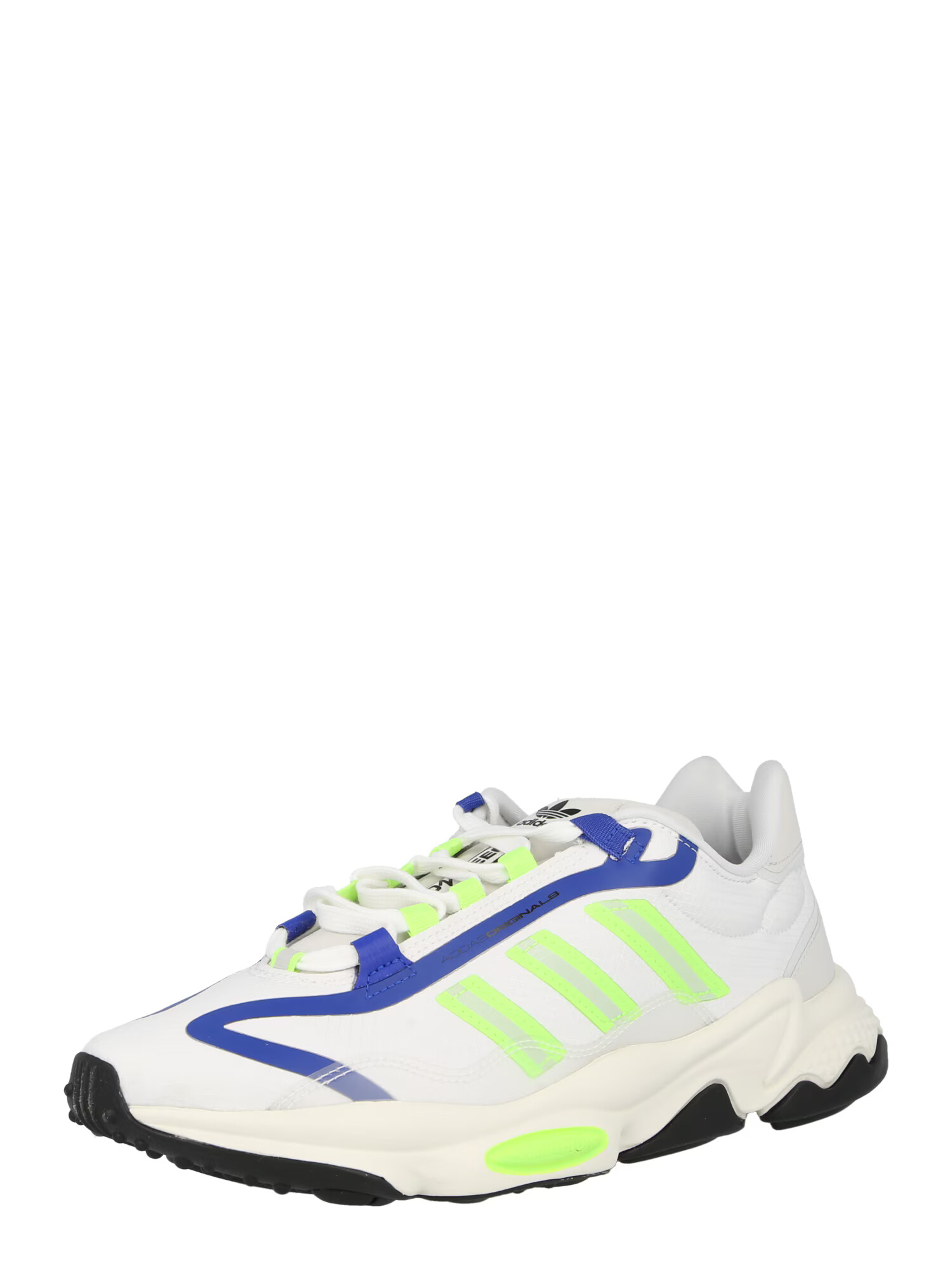 ADIDAS ORIGINALS Nizke superge 'OZWEEGO PURE' kraljevo modra / neonsko zelena / bela - Pepit.si