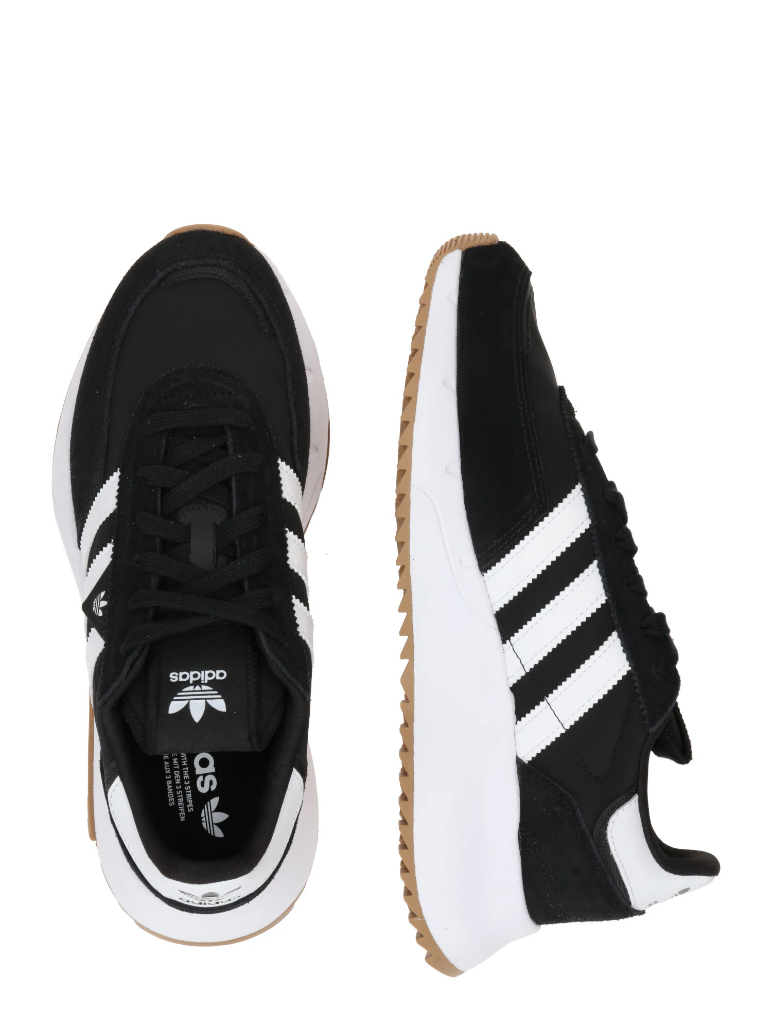 ADIDAS ORIGINALS Nizke superge 'RETROPY' črna / bela - Pepit.si