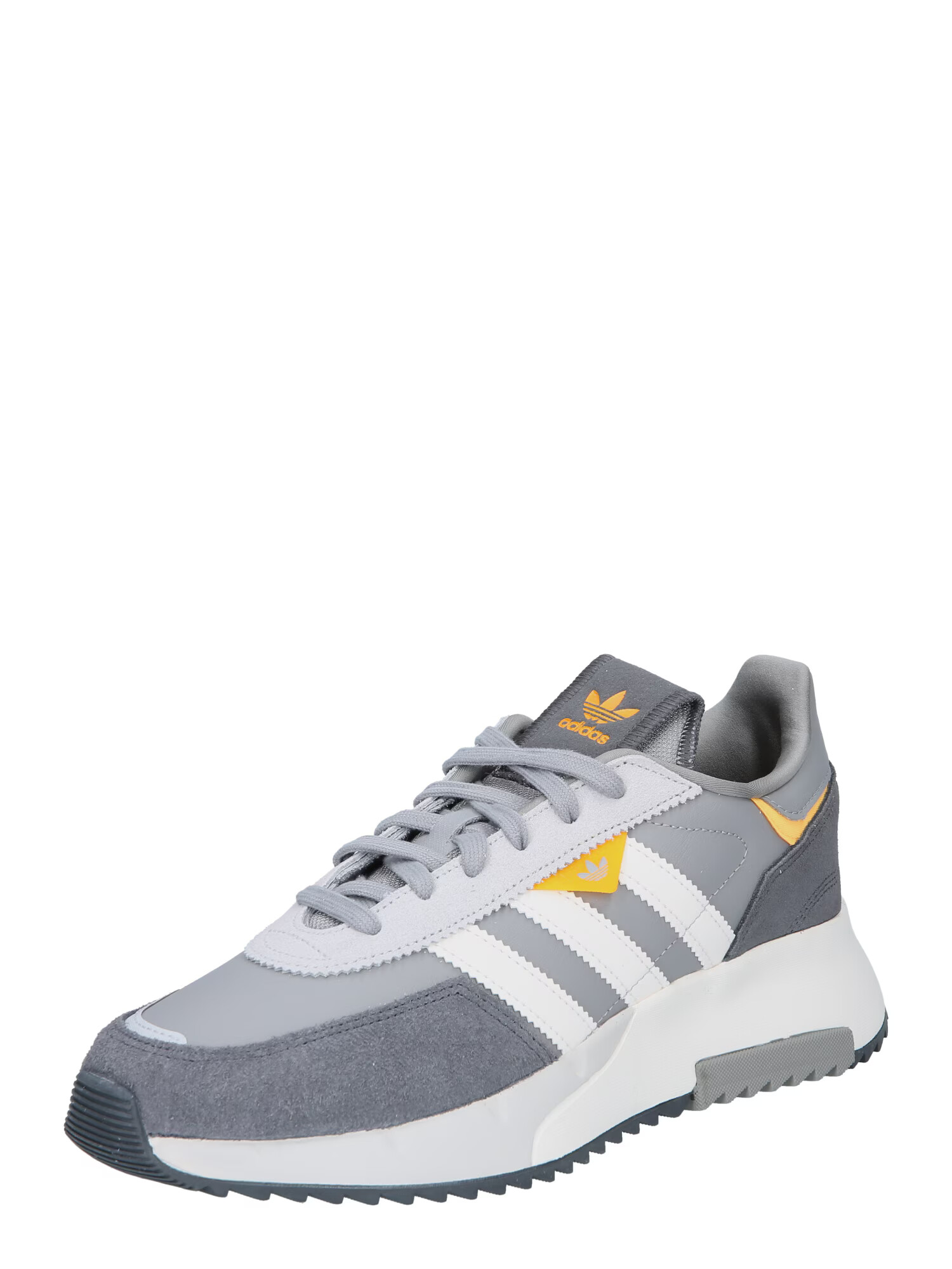 ADIDAS ORIGINALS Nizke superge 'Retropy F2' siva / svetlo siva / oranžna / off-bela - Pepit.si