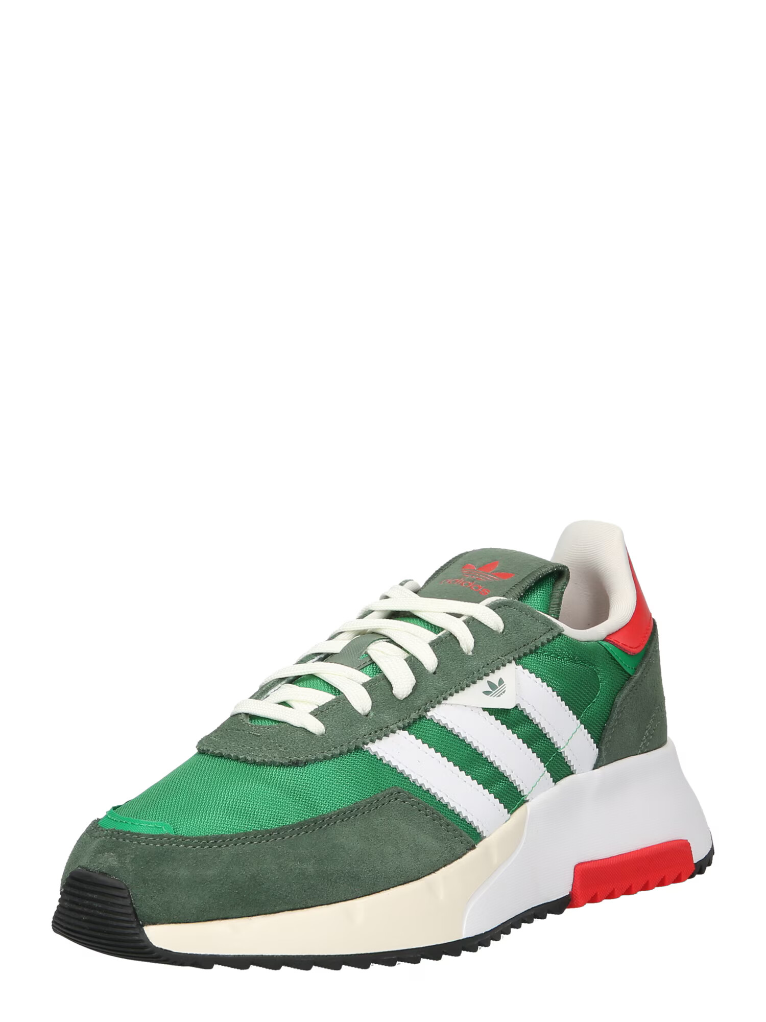 ADIDAS ORIGINALS Nizke superge 'RETROPY F2' zelena / temno zelena / ognjeno rdeča / bela - Pepit.si