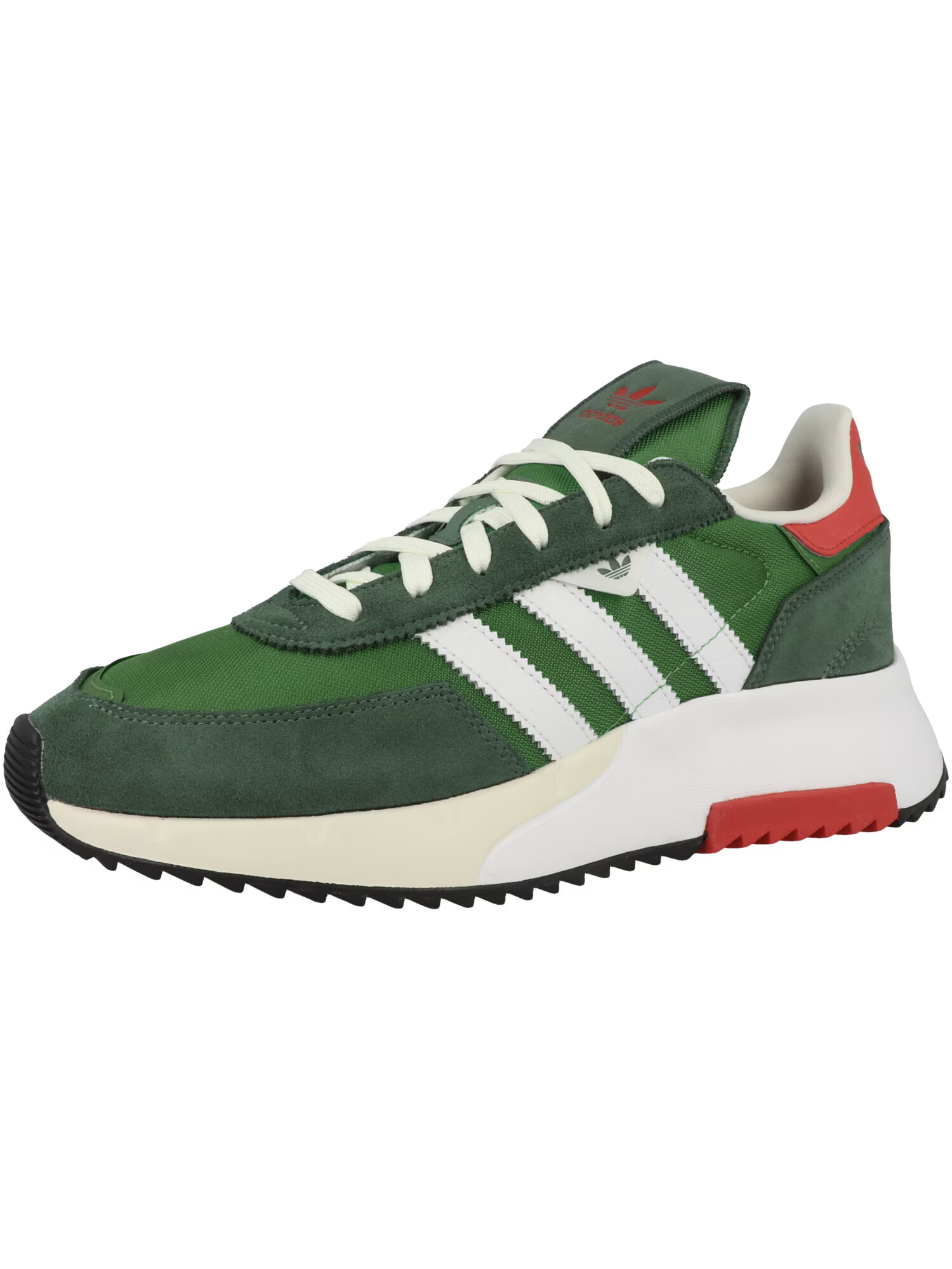 ADIDAS ORIGINALS Nizke superge 'Retropy F2' zelena / temno zelena / rdeča / bela - Pepit.si