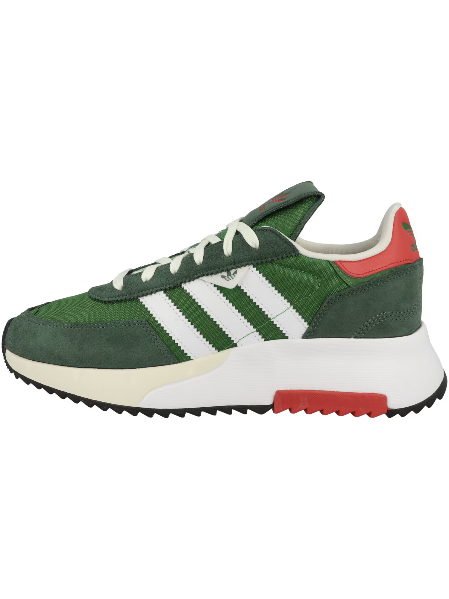 ADIDAS ORIGINALS Nizke superge 'Retropy F2' zelena / temno zelena / rdeča / bela - Pepit.si