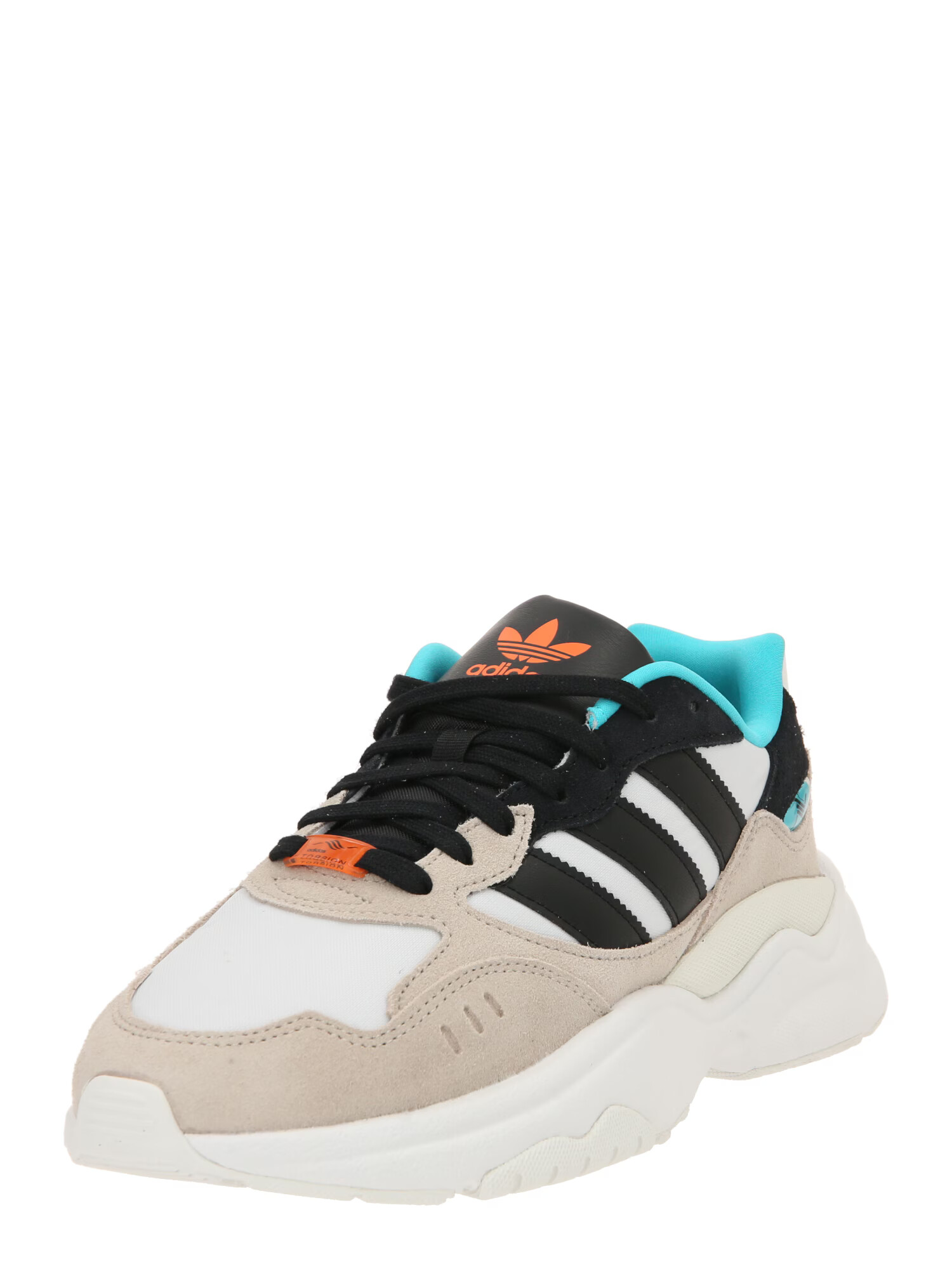 ADIDAS ORIGINALS Nizke superge 'RETROPY F90' bež / voda / oranžna / črna - Pepit.si