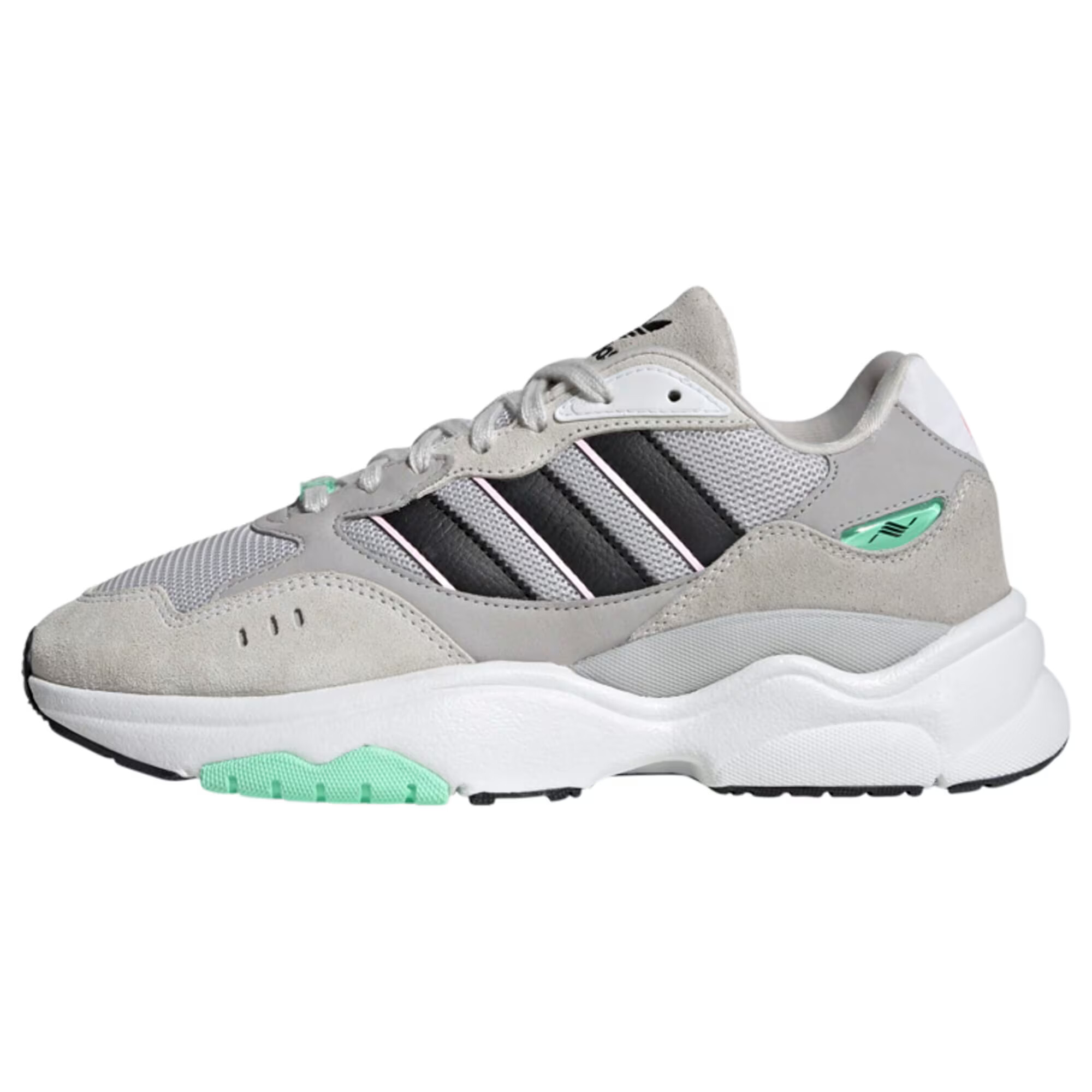 ADIDAS ORIGINALS Nizke superge 'Retropy F90' svetlo siva / črna / bela - Pepit.si