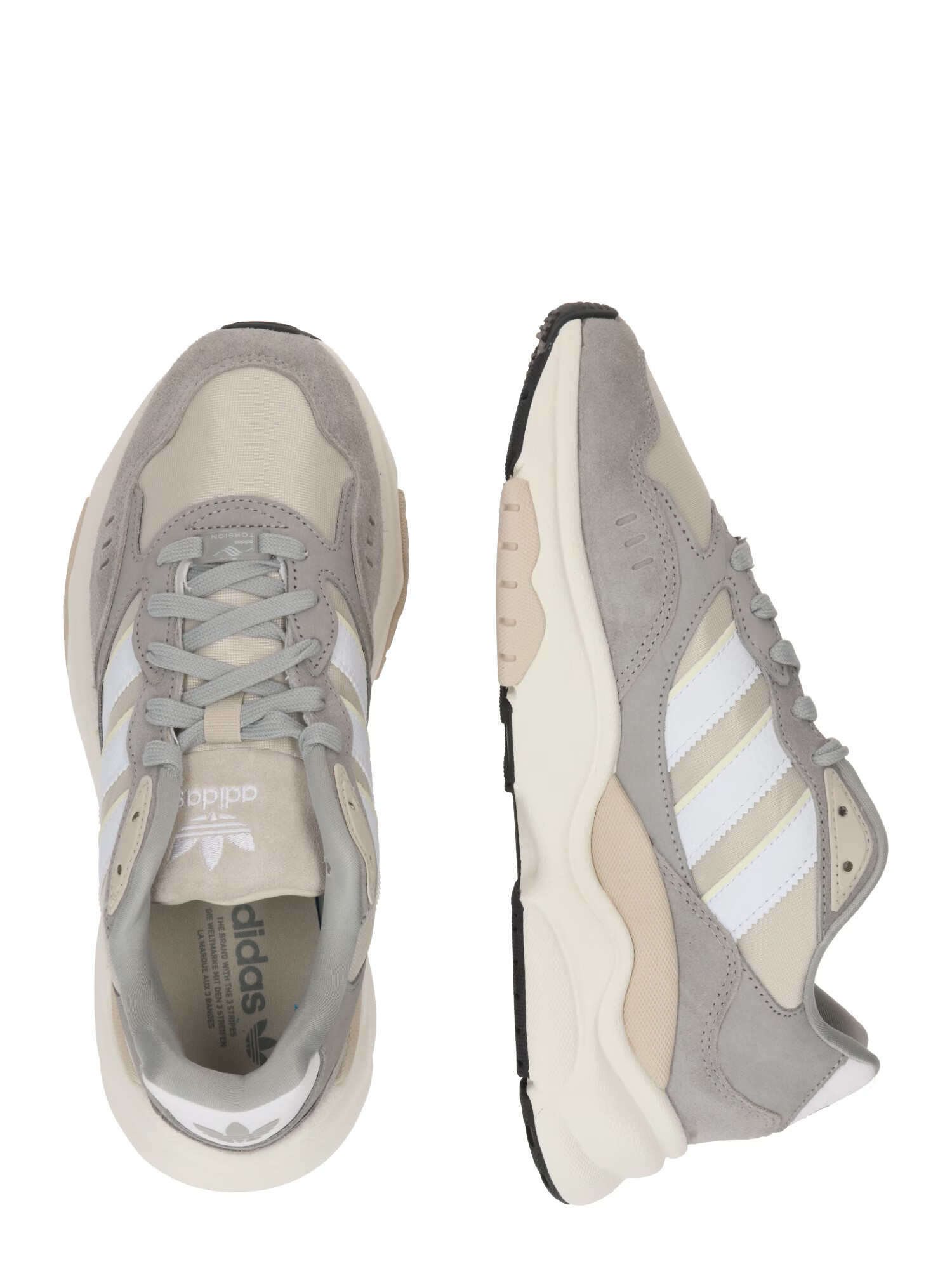 ADIDAS ORIGINALS Nizke superge 'RETROPY' pastelno rumena / siva / kamen / bela - Pepit.si