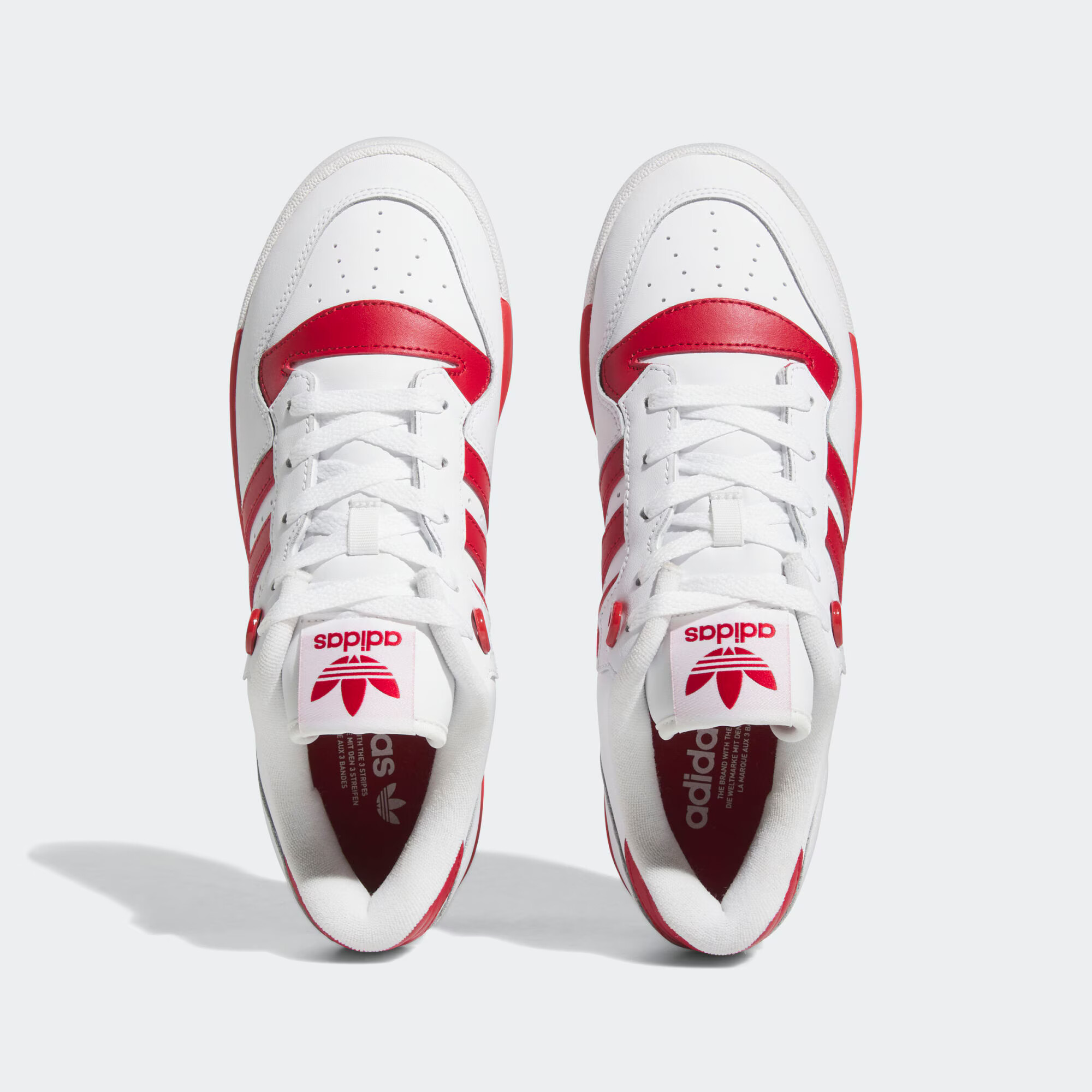 ADIDAS ORIGINALS Nizke superge 'Rivalry' rdeča / bela - Pepit.si