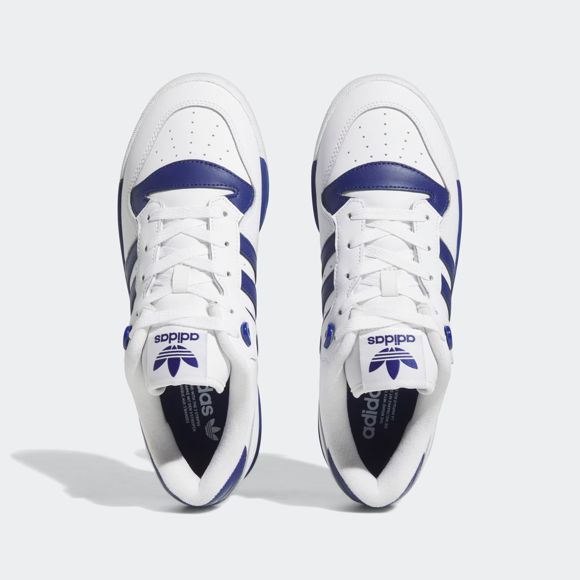 ADIDAS ORIGINALS Nizke superge 'Rivalry ' temno liila / bela - Pepit.si