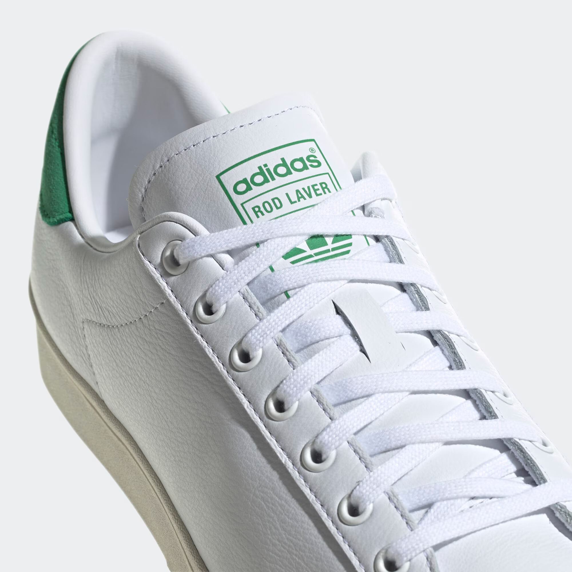 ADIDAS ORIGINALS Nizke superge 'Rod Laver' travnato zelena / bela - Pepit.si