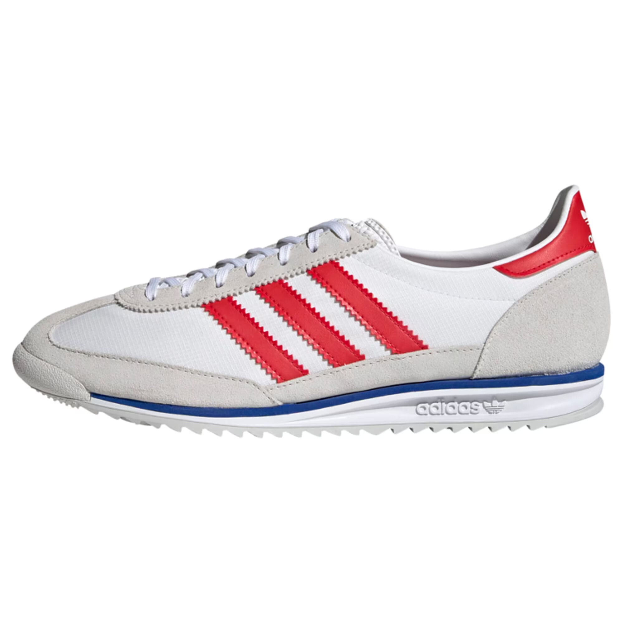 ADIDAS ORIGINALS Nizke superge 'SL 72' siva / bela / rdeča - Pepit.si