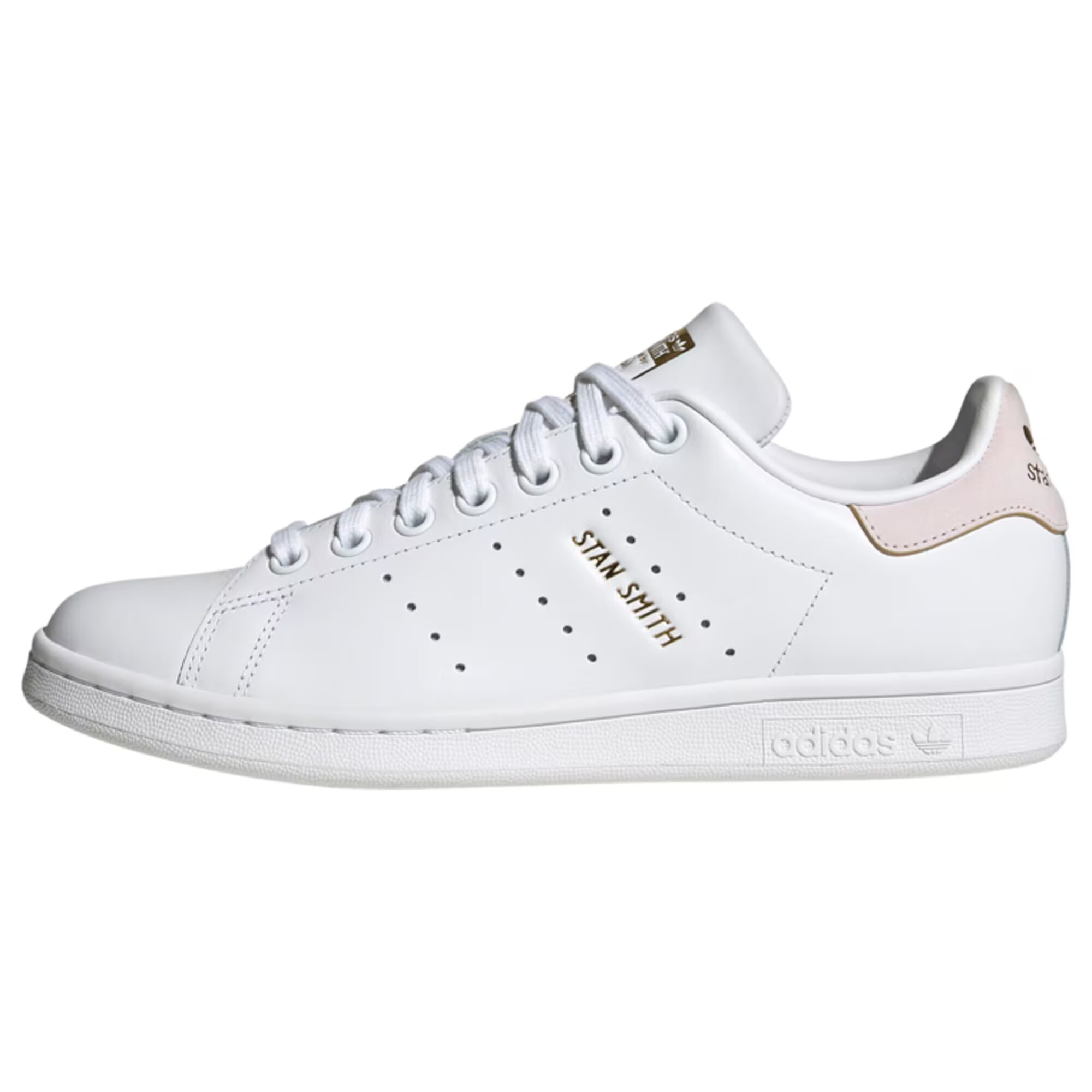 ADIDAS ORIGINALS Nizke superge 'Stan Smith' nude / zlata / bela - Pepit.si