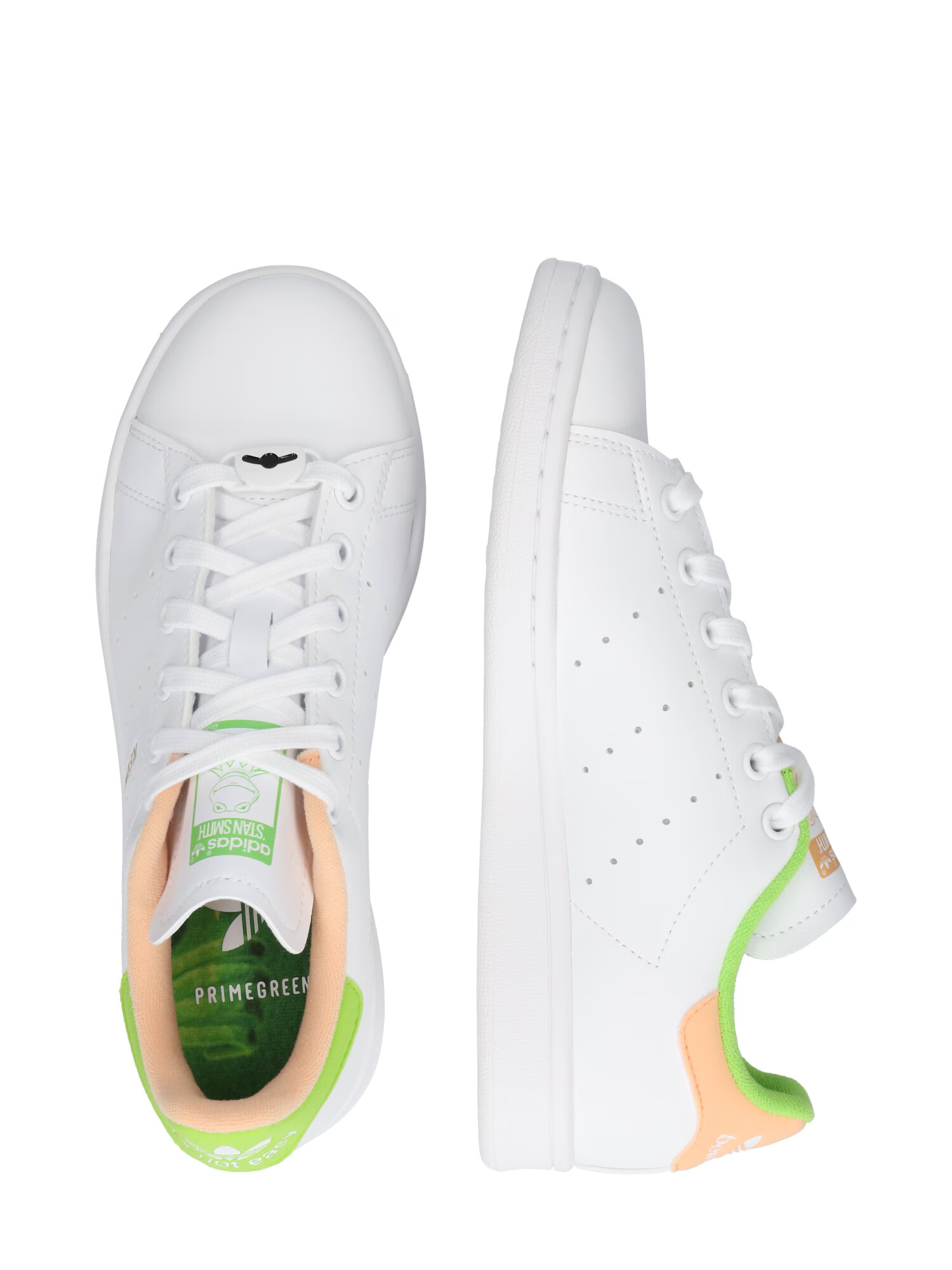 ADIDAS ORIGINALS Nizke superge 'Stan Smith' svetlo zelena / marelica / bela - Pepit.si