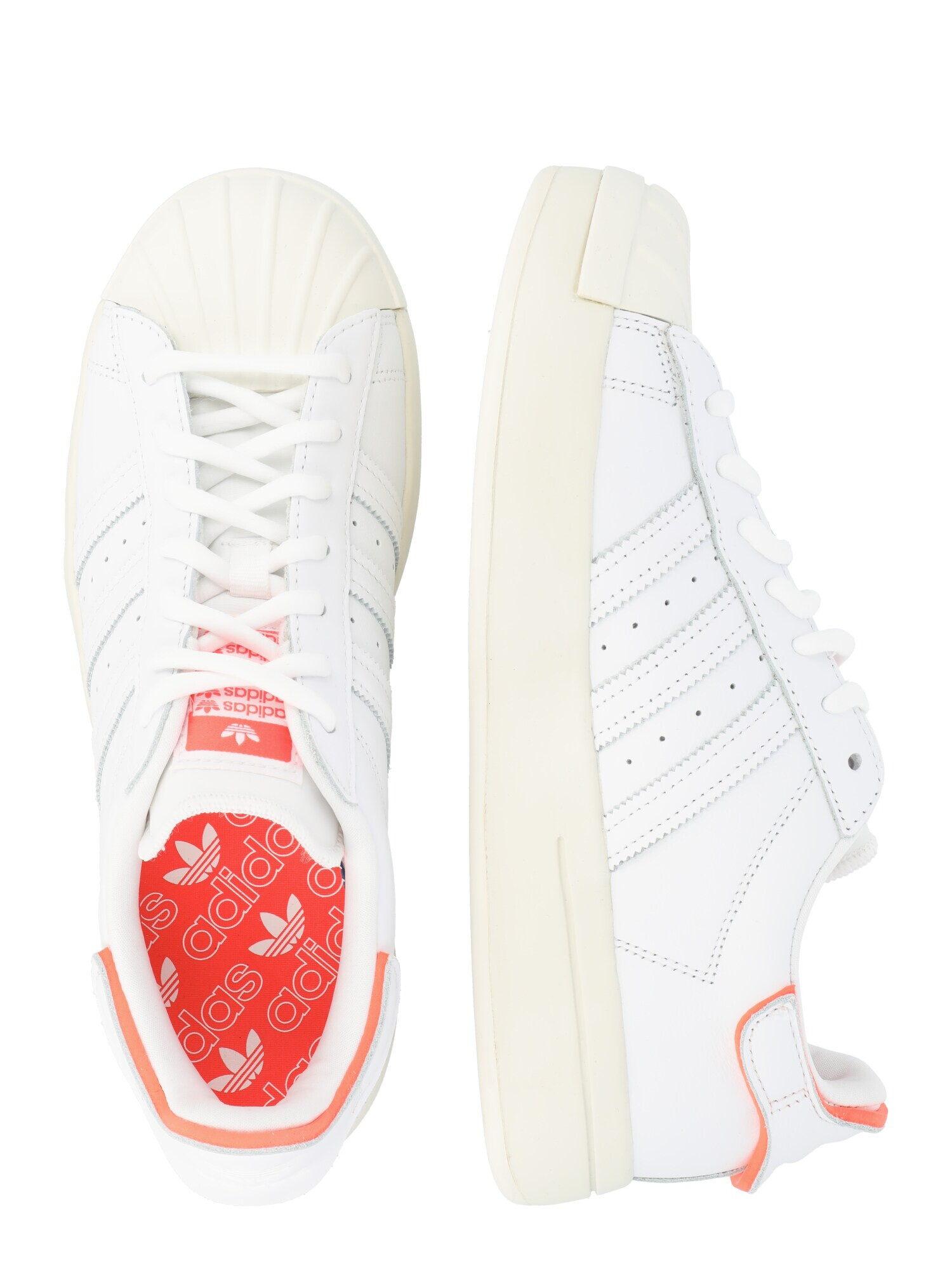 ADIDAS ORIGINALS Nizke superge 'SUPERSTAR AYOON' oranžna / bela - Pepit.si