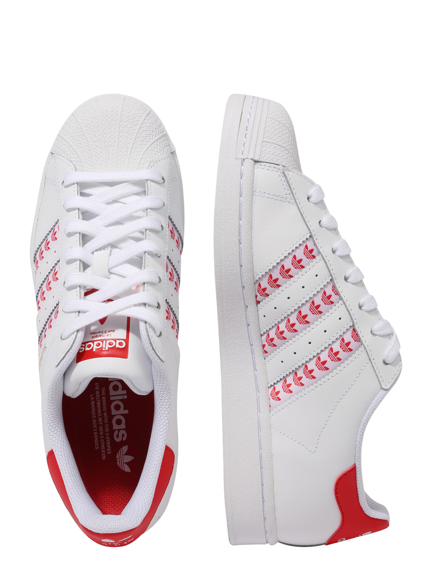 ADIDAS ORIGINALS Nizke superge 'Superstar' bela - Pepit.si