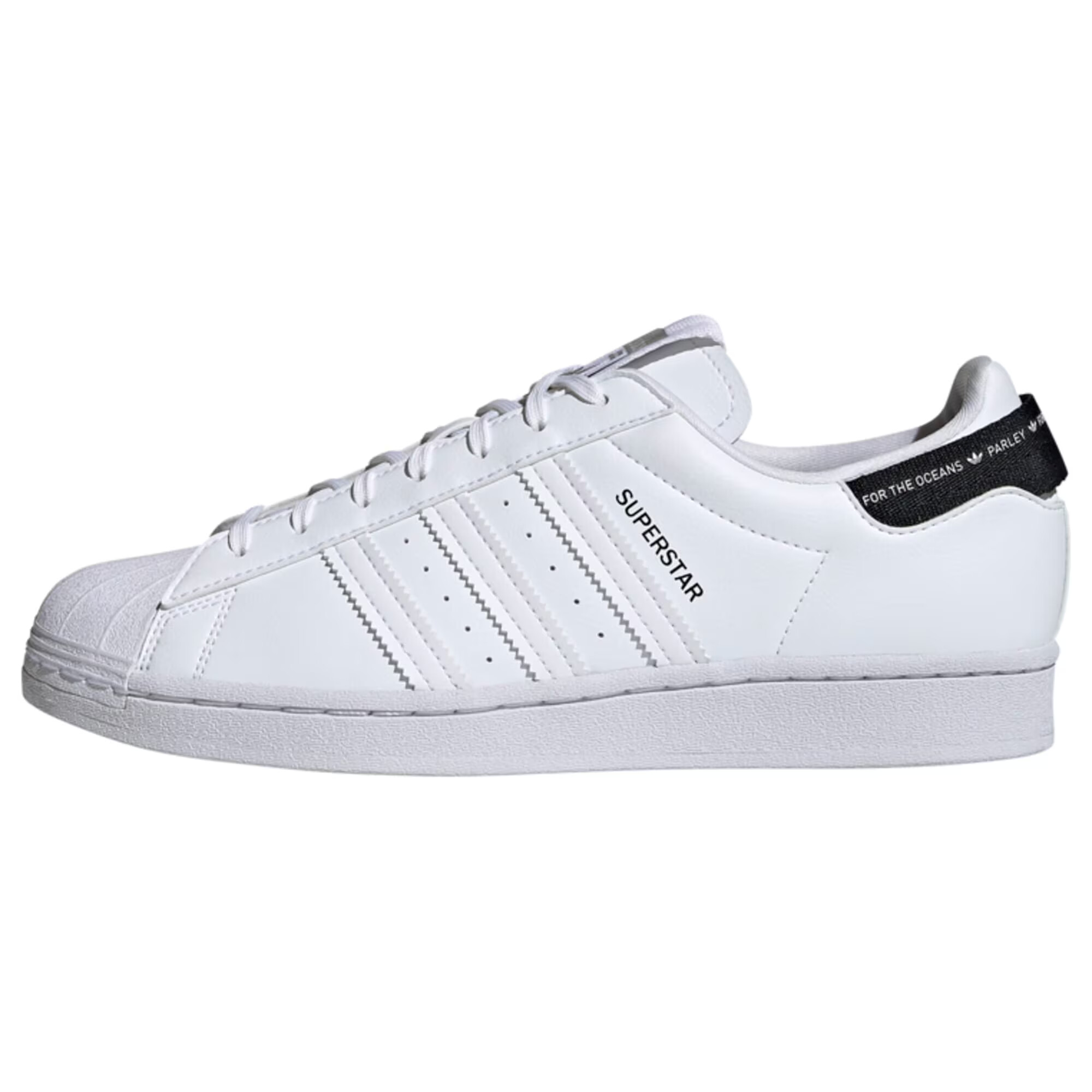 ADIDAS ORIGINALS Nizke superge 'Superstar' črna / bela - Pepit.si