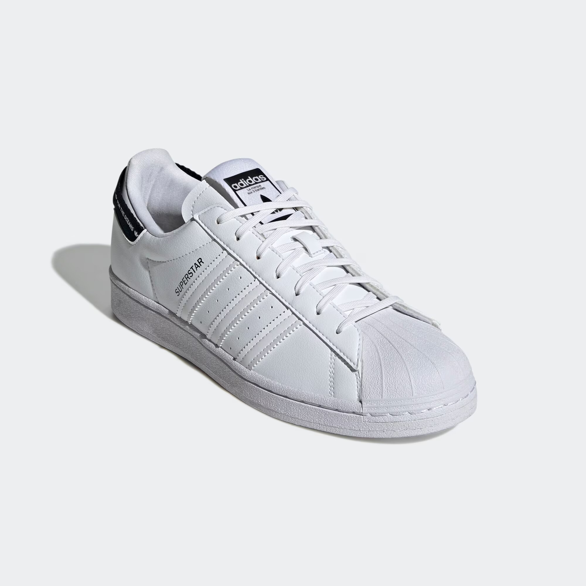 ADIDAS ORIGINALS Nizke superge 'Superstar' črna / bela - Pepit.si