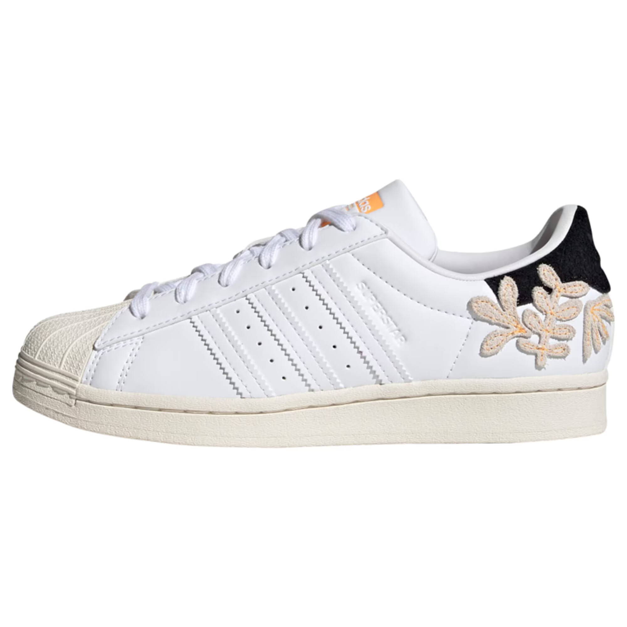 ADIDAS ORIGINALS Nizke superge 'Superstar' mandarina / roza / črna / bela - Pepit.si