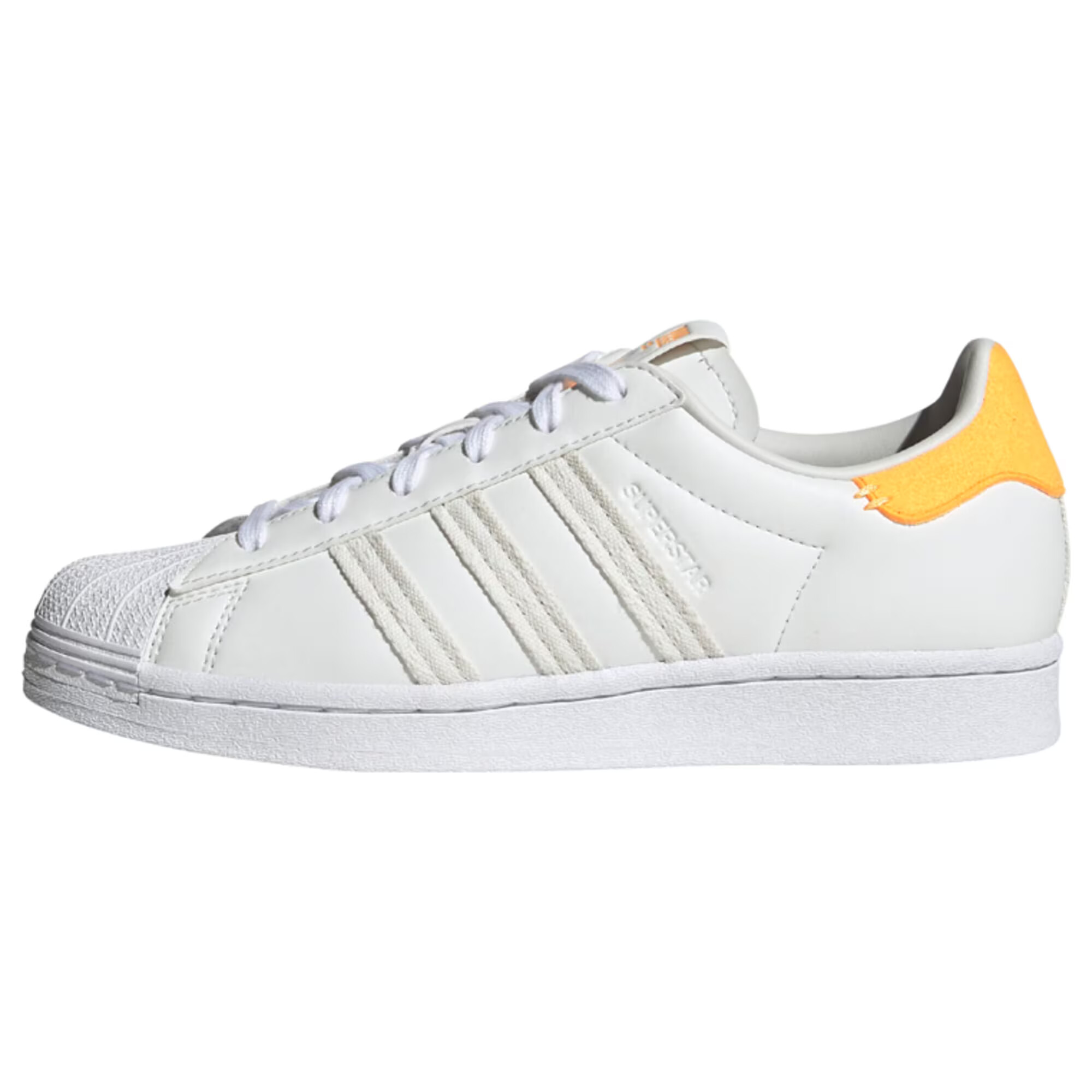 ADIDAS ORIGINALS Nizke superge 'Superstar' oranžna / bela - Pepit.si