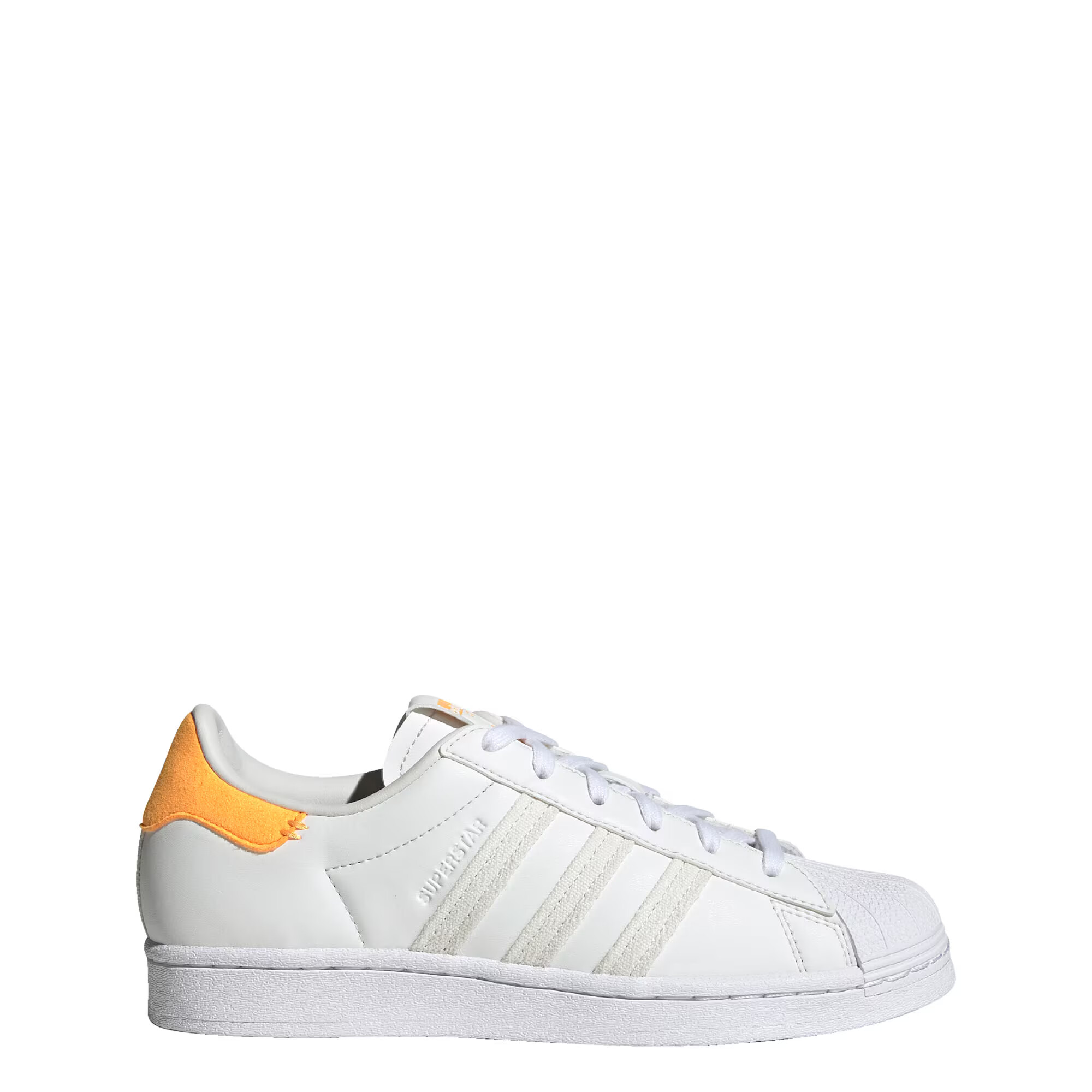 ADIDAS ORIGINALS Nizke superge 'Superstar' oranžna / bela - Pepit.si