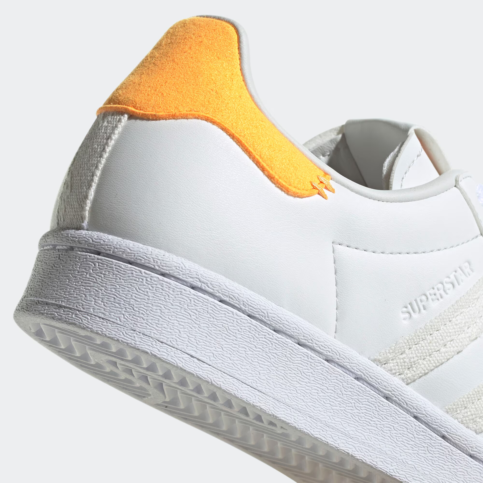 ADIDAS ORIGINALS Nizke superge 'Superstar' oranžna / bela - Pepit.si