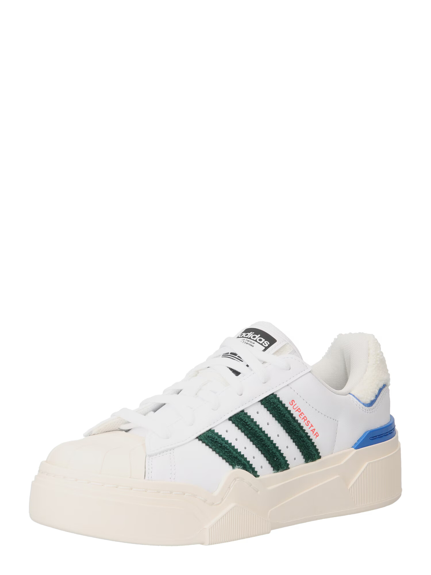 ADIDAS ORIGINALS Športni čevelj 'SUPERSTAR BONEGA' modra / jelka / rdeča / bela - Pepit.si