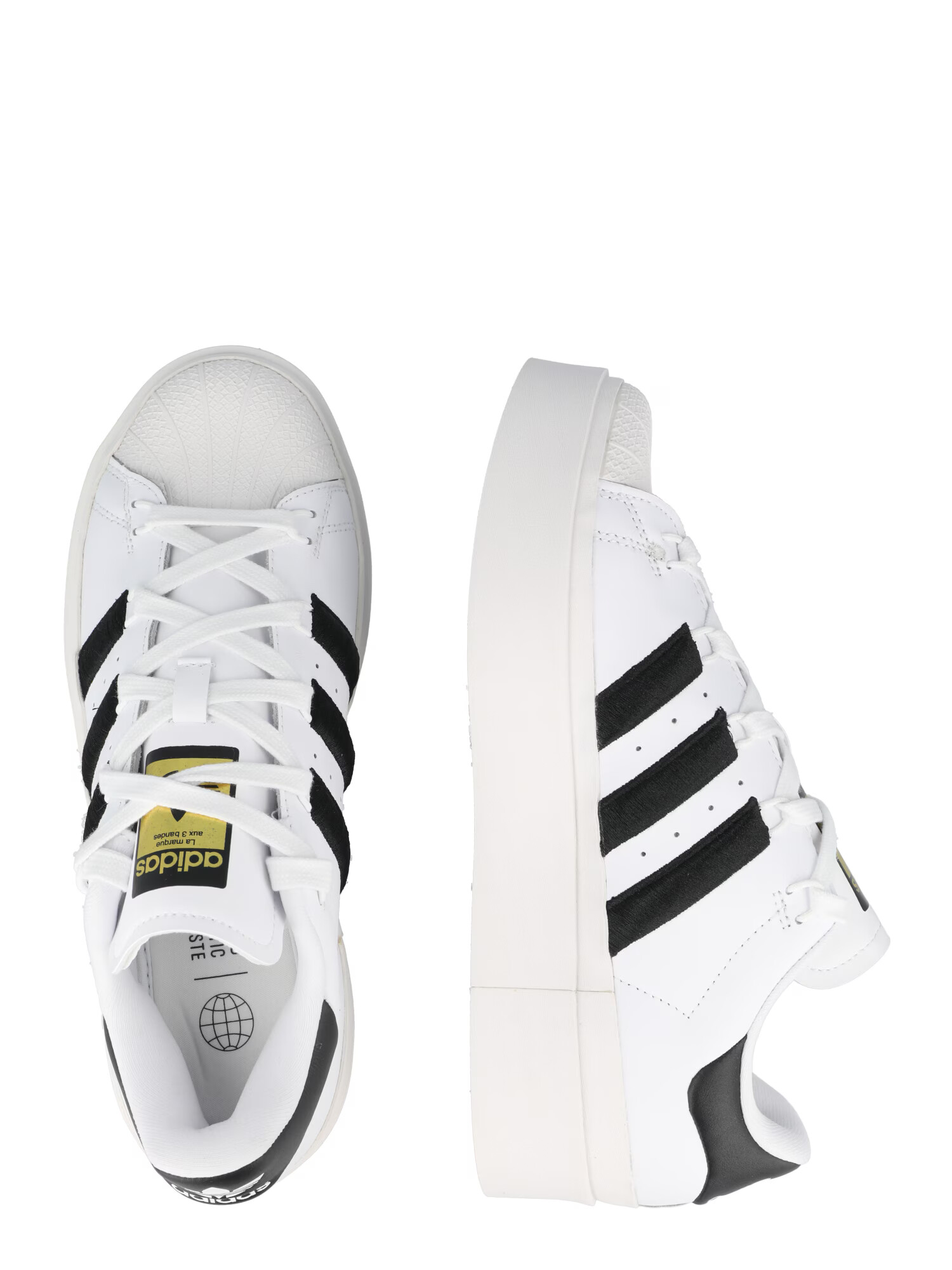 ADIDAS ORIGINALS Nizke superge 'Superstar Bonega' zlata / črna / bela - Pepit.si