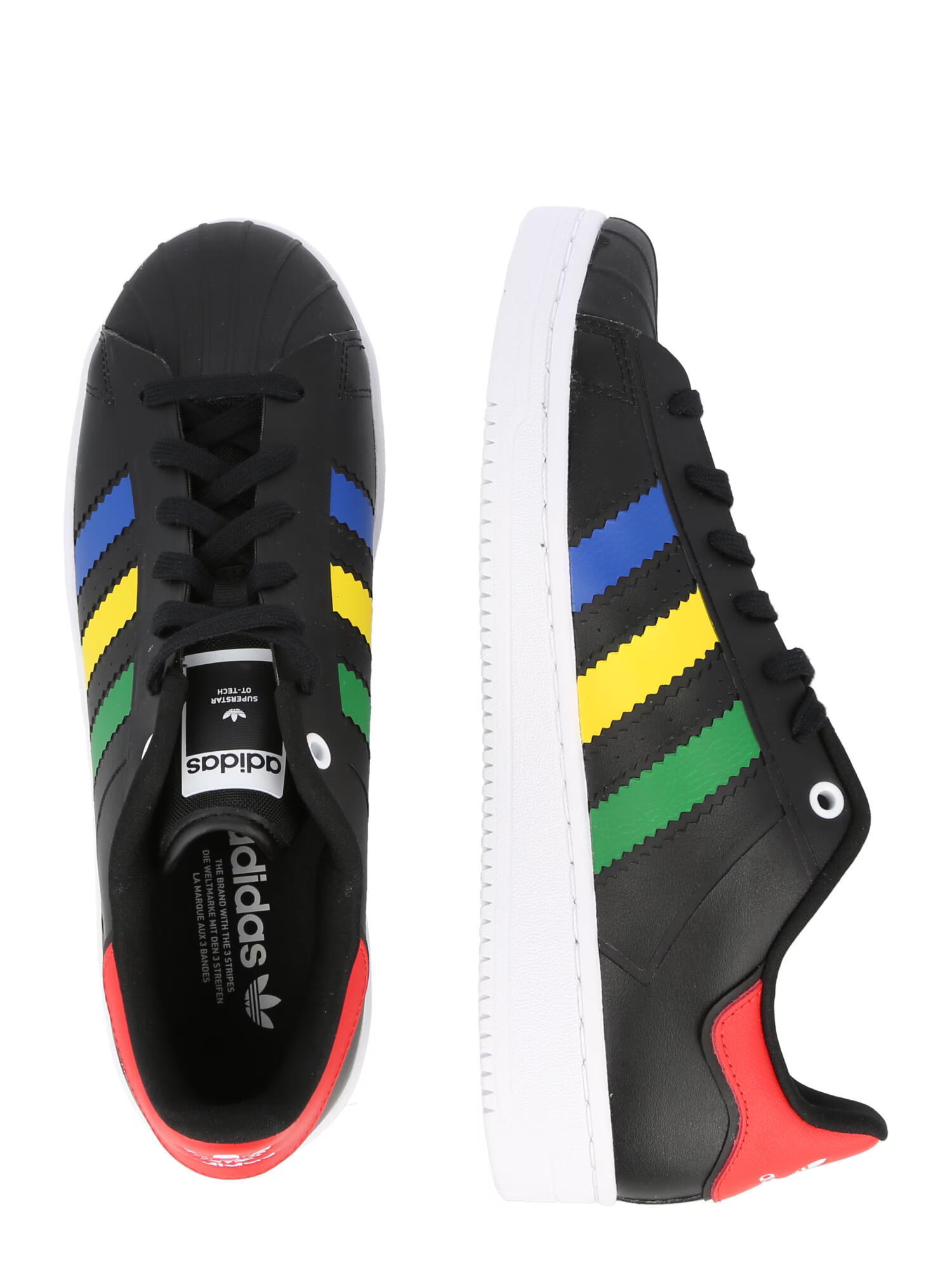 ADIDAS ORIGINALS Nizke superge 'Superstar' mešane barve / črna - Pepit.si