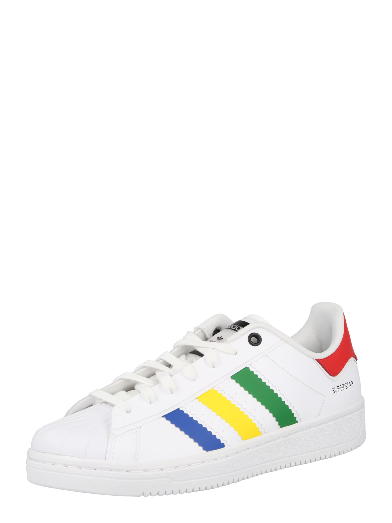 ADIDAS ORIGINALS Nizke superge 'Superstar' modra / rumena / zelena / rdeča / bela - Pepit.si