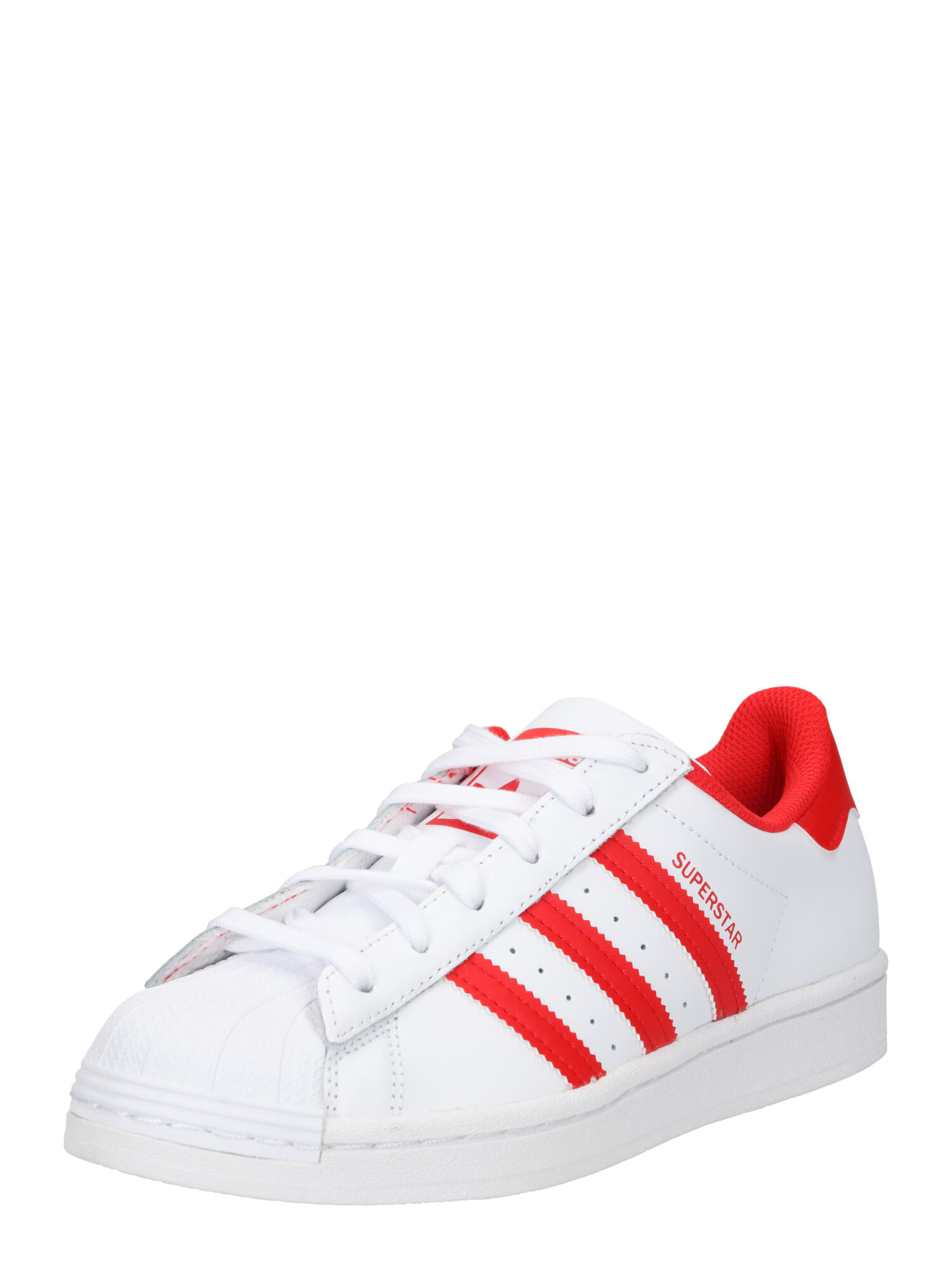 ADIDAS ORIGINALS Nizke superge 'Superstar' rdeča / bela - Pepit.si