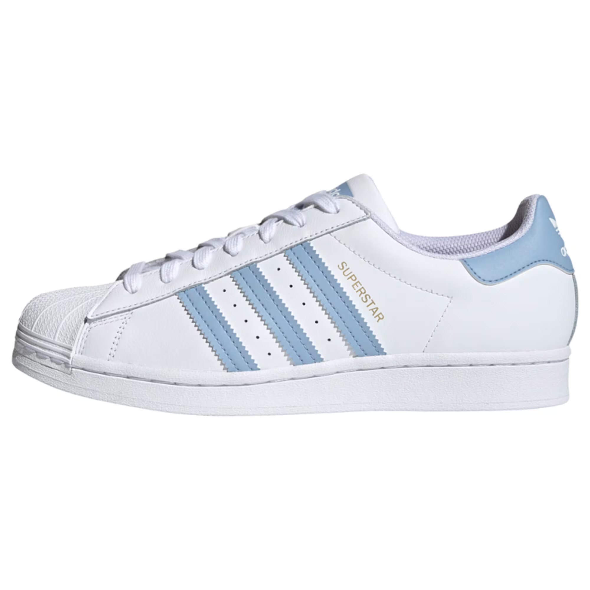 ADIDAS ORIGINALS Nizke superge 'Superstar' svetlo modra / bela - Pepit.si