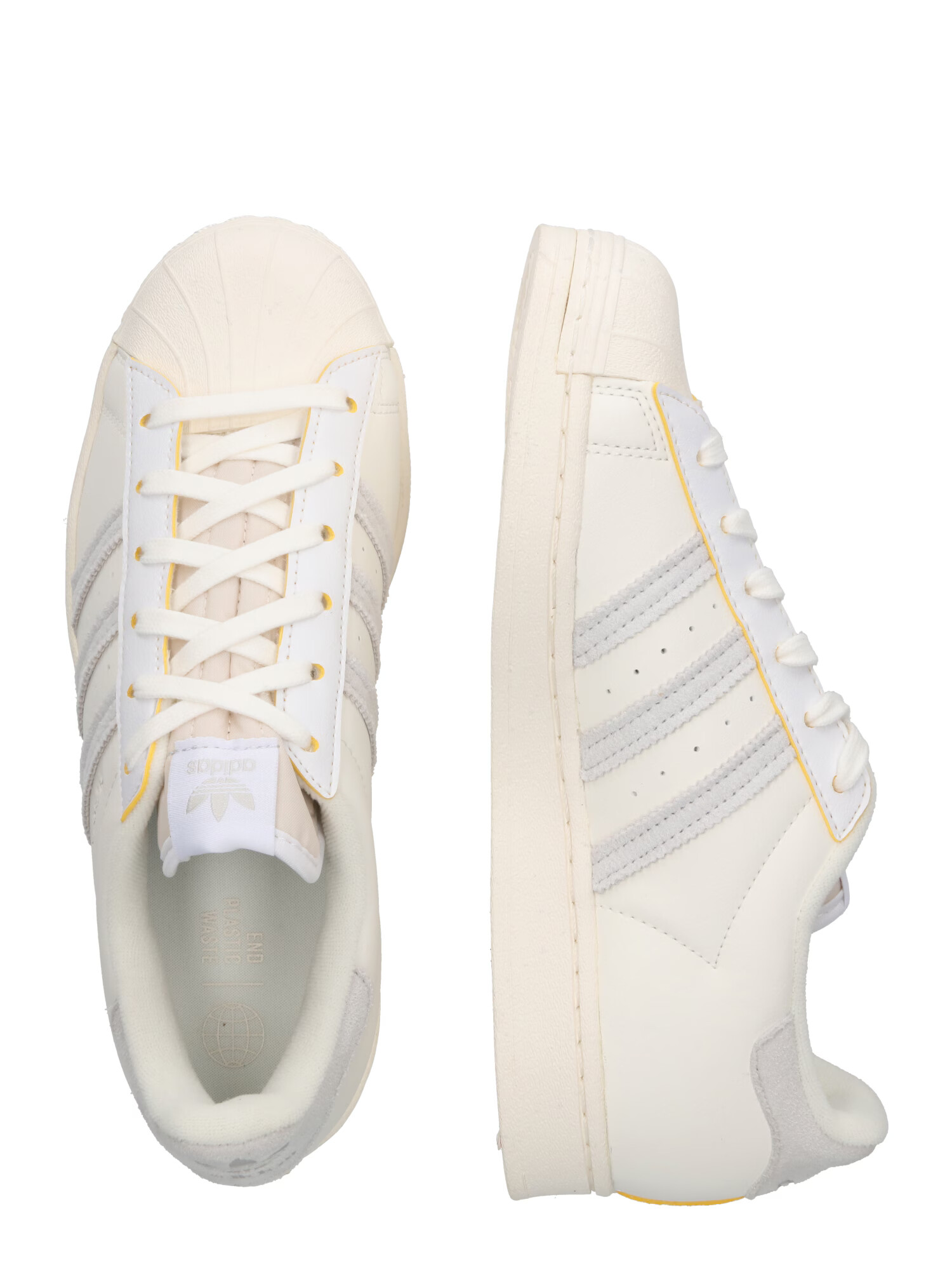 ADIDAS ORIGINALS Nizke superge 'Superstar' svetlo siva / off-bela - Pepit.si