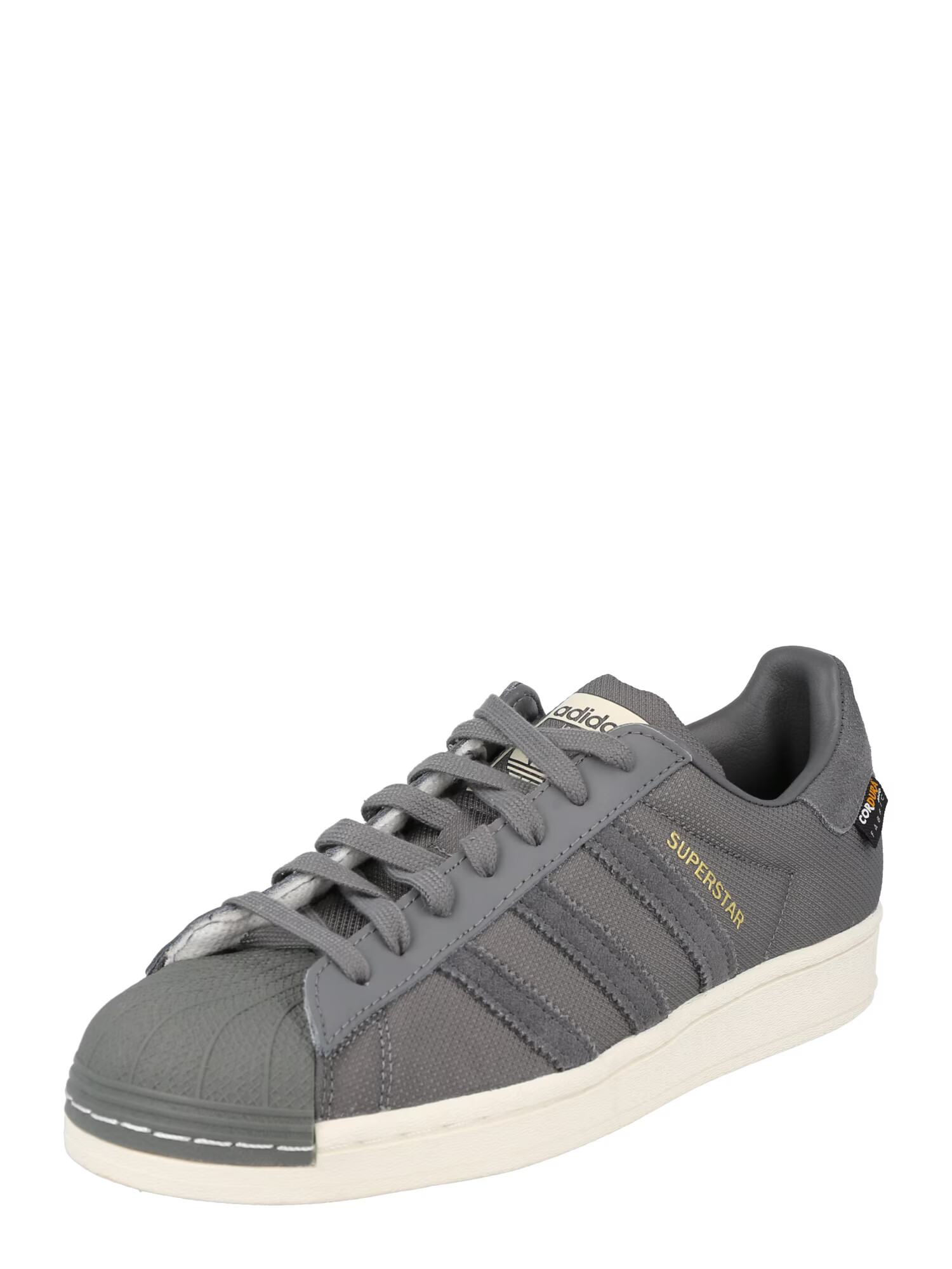 ADIDAS ORIGINALS Nizke superge 'SUPERSTAR' temno siva / kremna / črna - Pepit.si