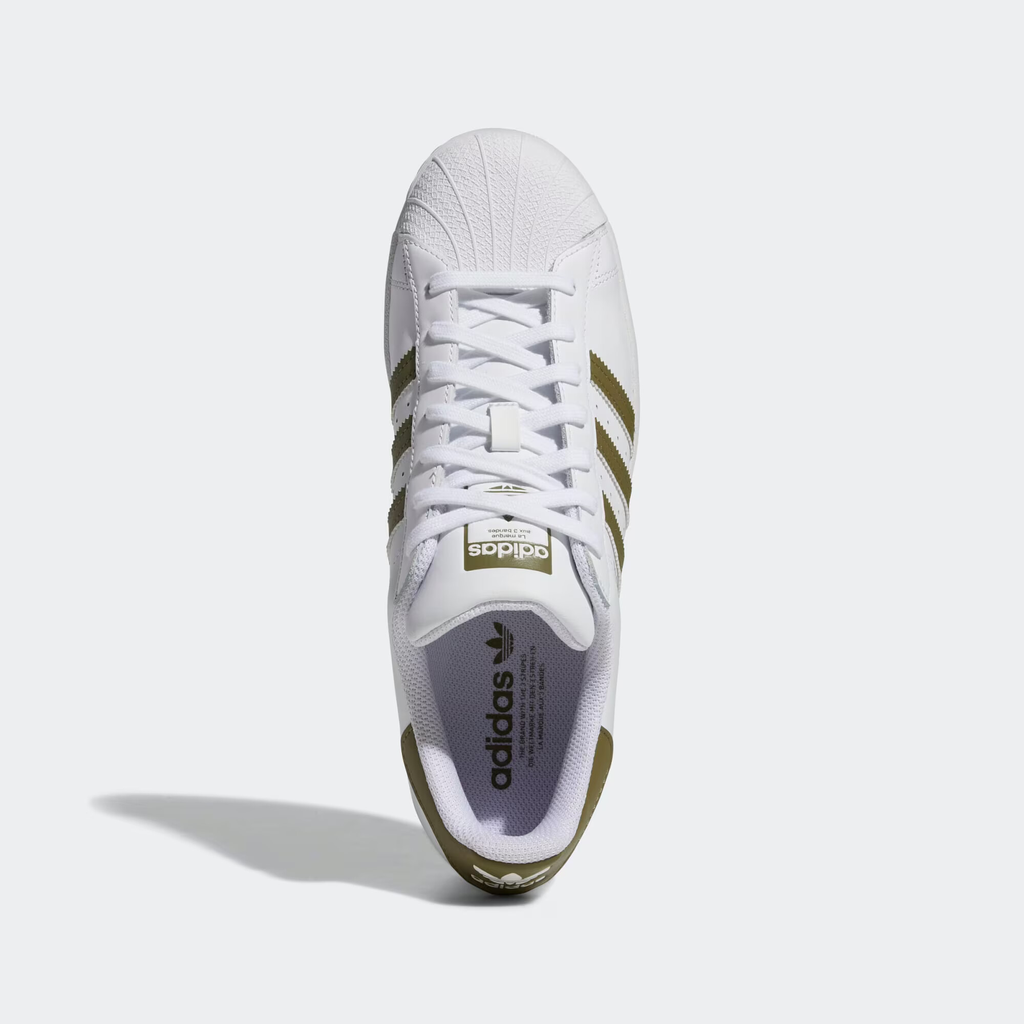 ADIDAS ORIGINALS Nizke superge 'Superstar' zelena / bela - Pepit.si