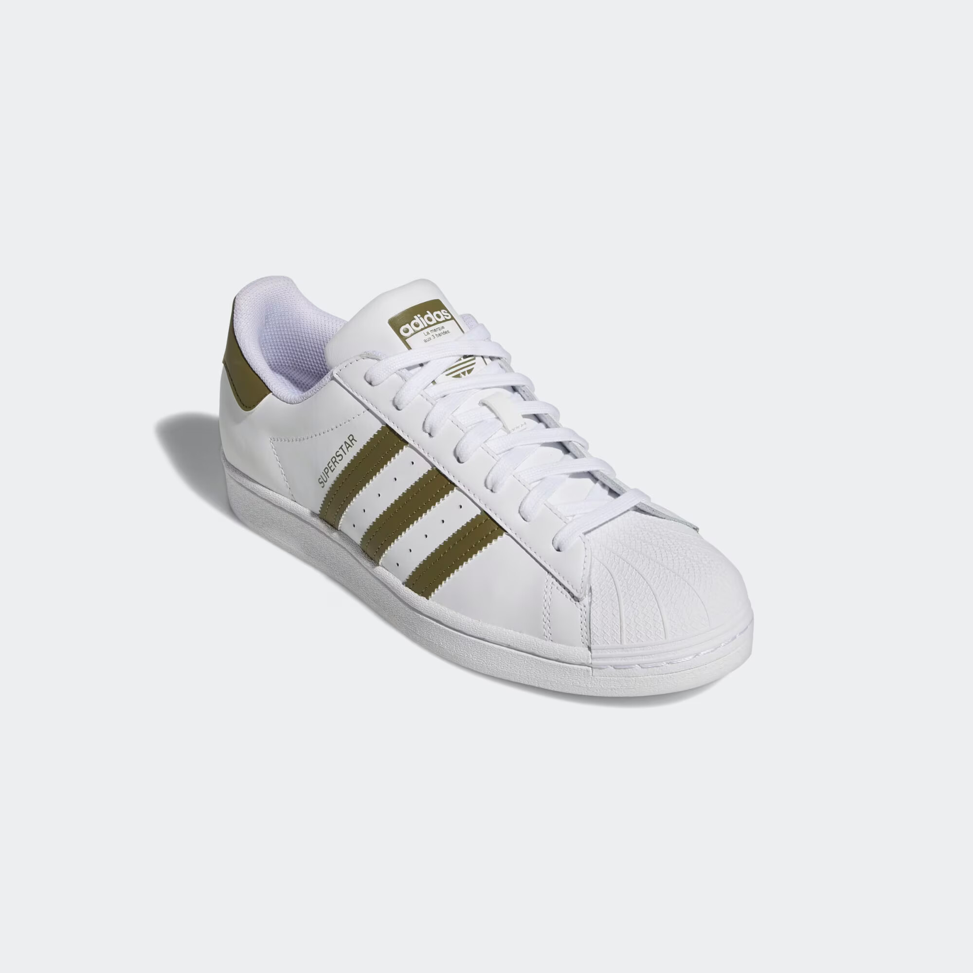 ADIDAS ORIGINALS Nizke superge 'Superstar' zelena / bela - Pepit.si