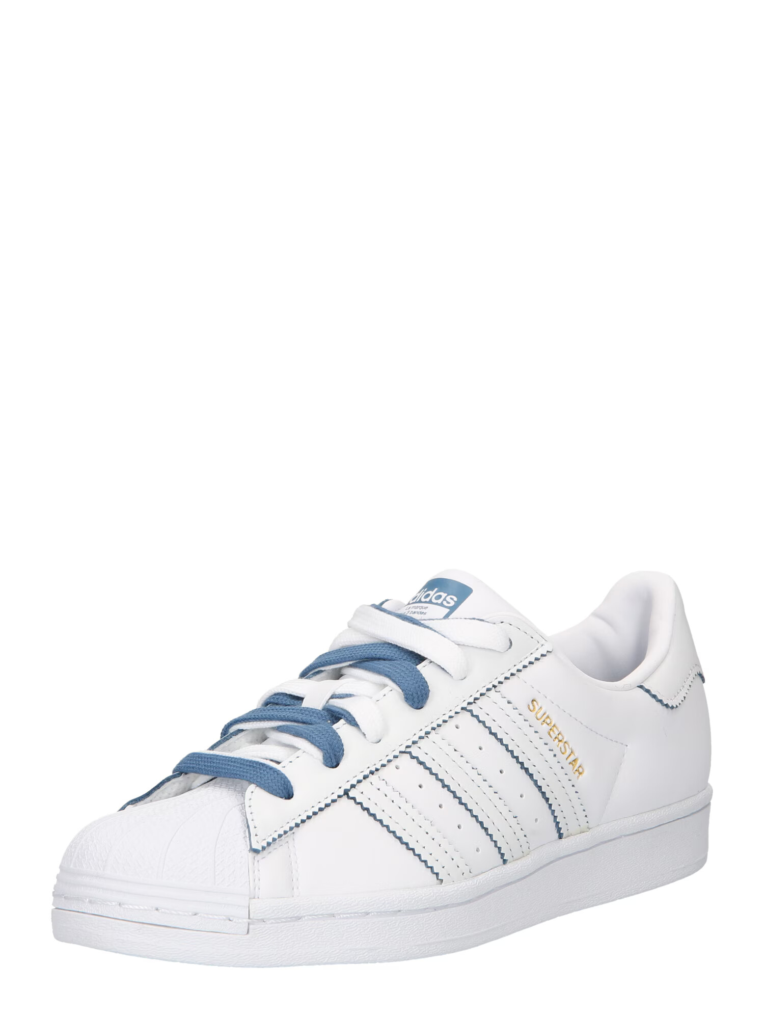 ADIDAS ORIGINALS Nizke superge svetlo modra / zlata / bela - Pepit.si