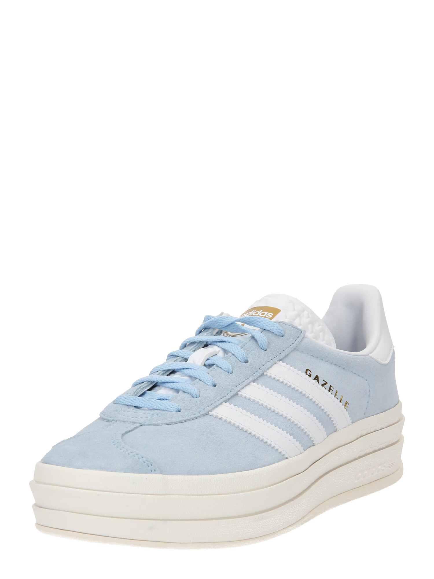 ADIDAS ORIGINALS Nizke superge 'Gazelle' svetlo modra / zlata / bela - Pepit.si