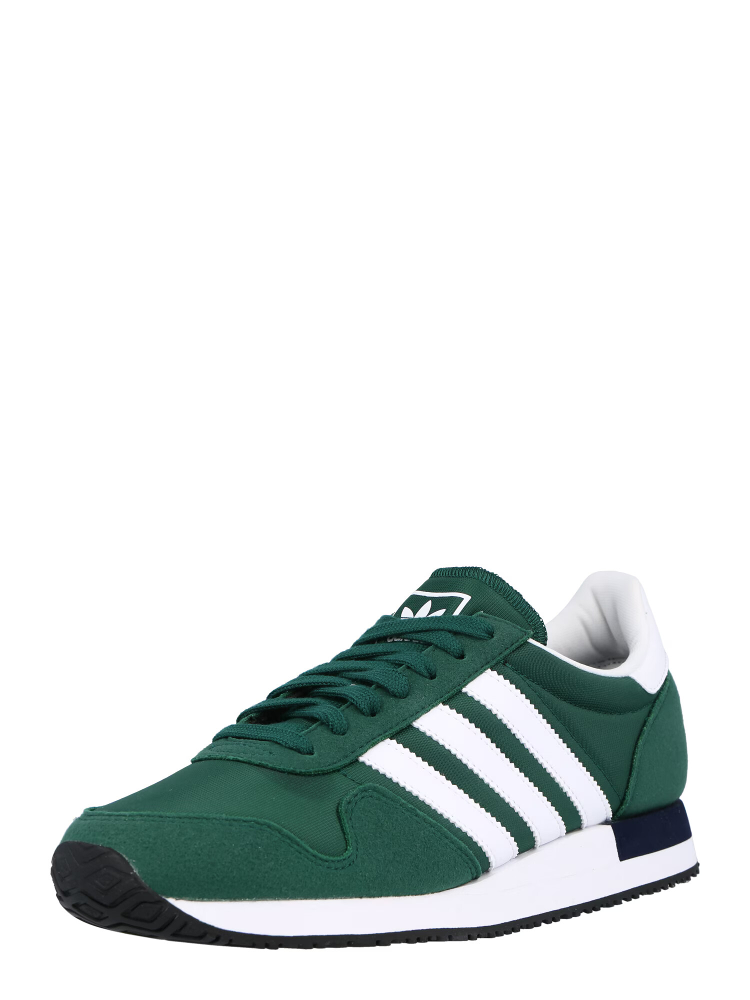 ADIDAS ORIGINALS Nizke superge temno zelena / bela - Pepit.si