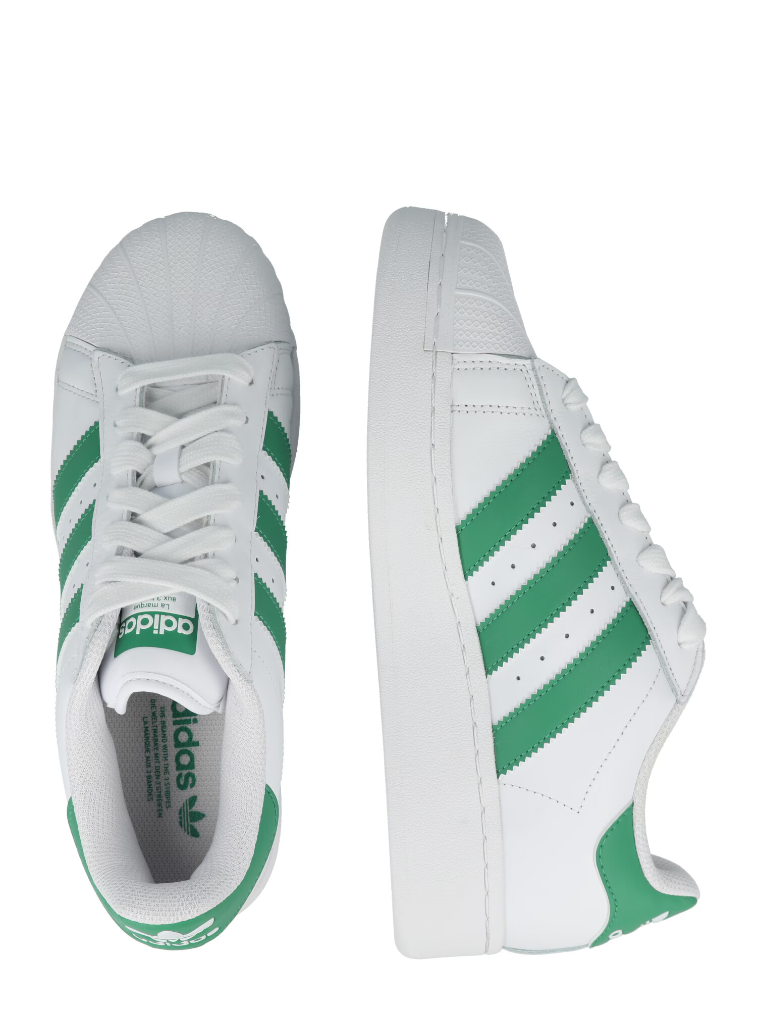 ADIDAS ORIGINALS Nizke superge travnato zelena / bela - Pepit.si