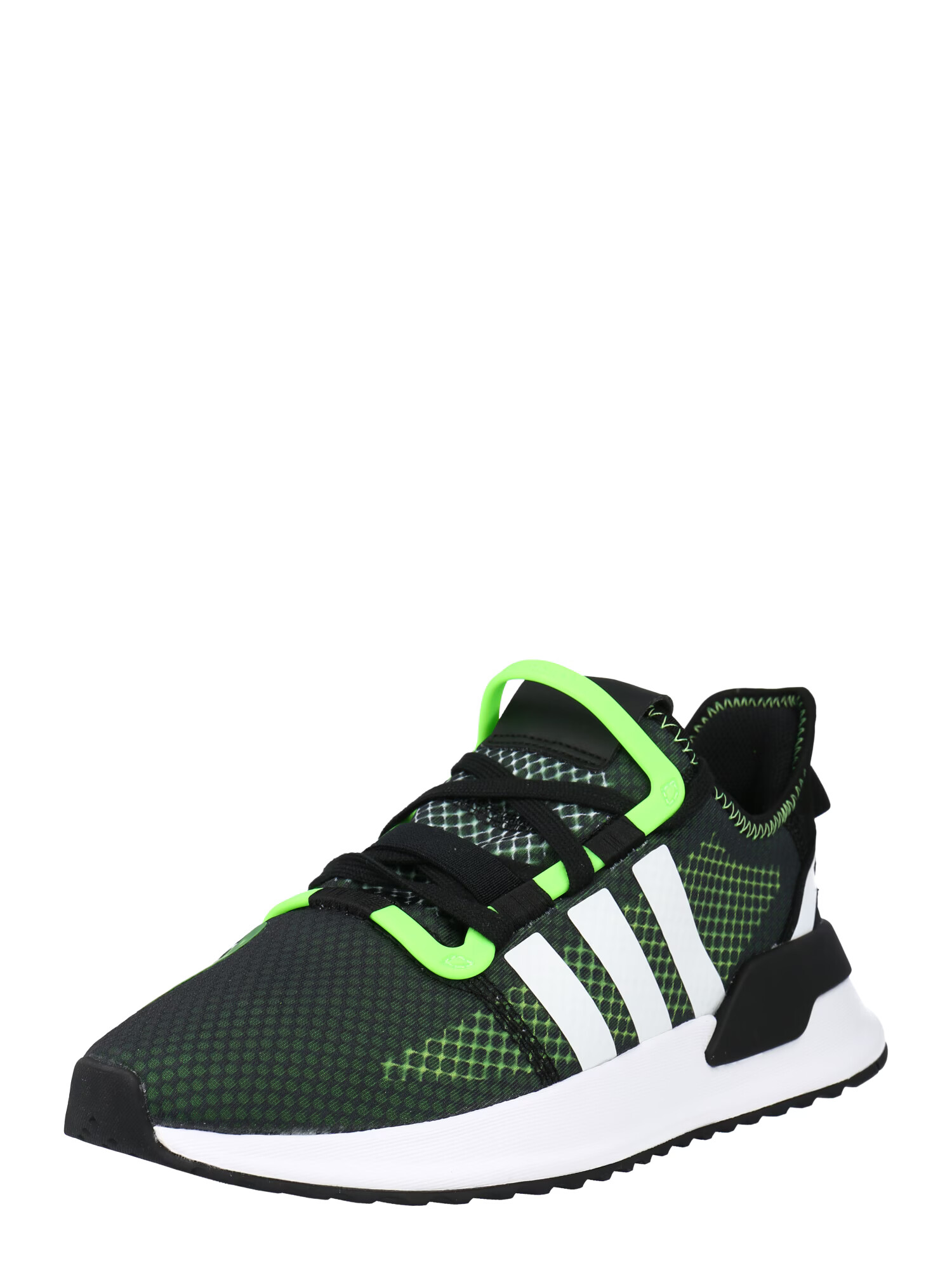 ADIDAS ORIGINALS Nizke superge 'U_Path Run' črna / neonsko zelena / bela / temno zelena - Pepit.si