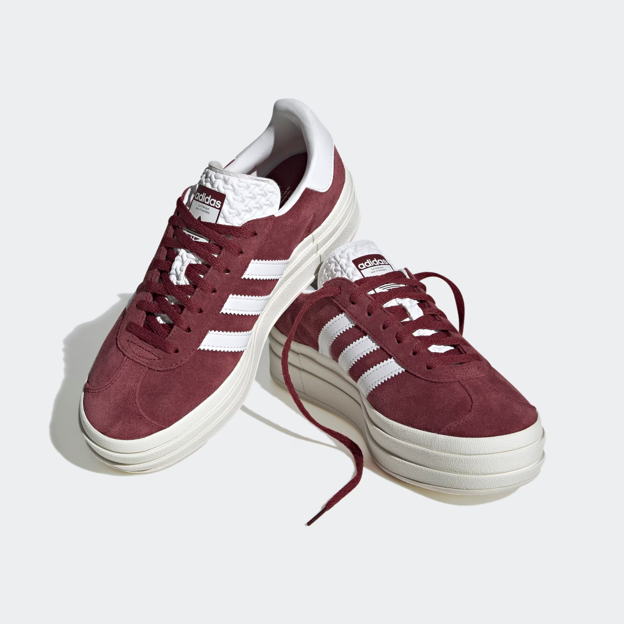 ADIDAS ORIGINALS Nizke superge zlata / temno rdeča / bela - Pepit.si