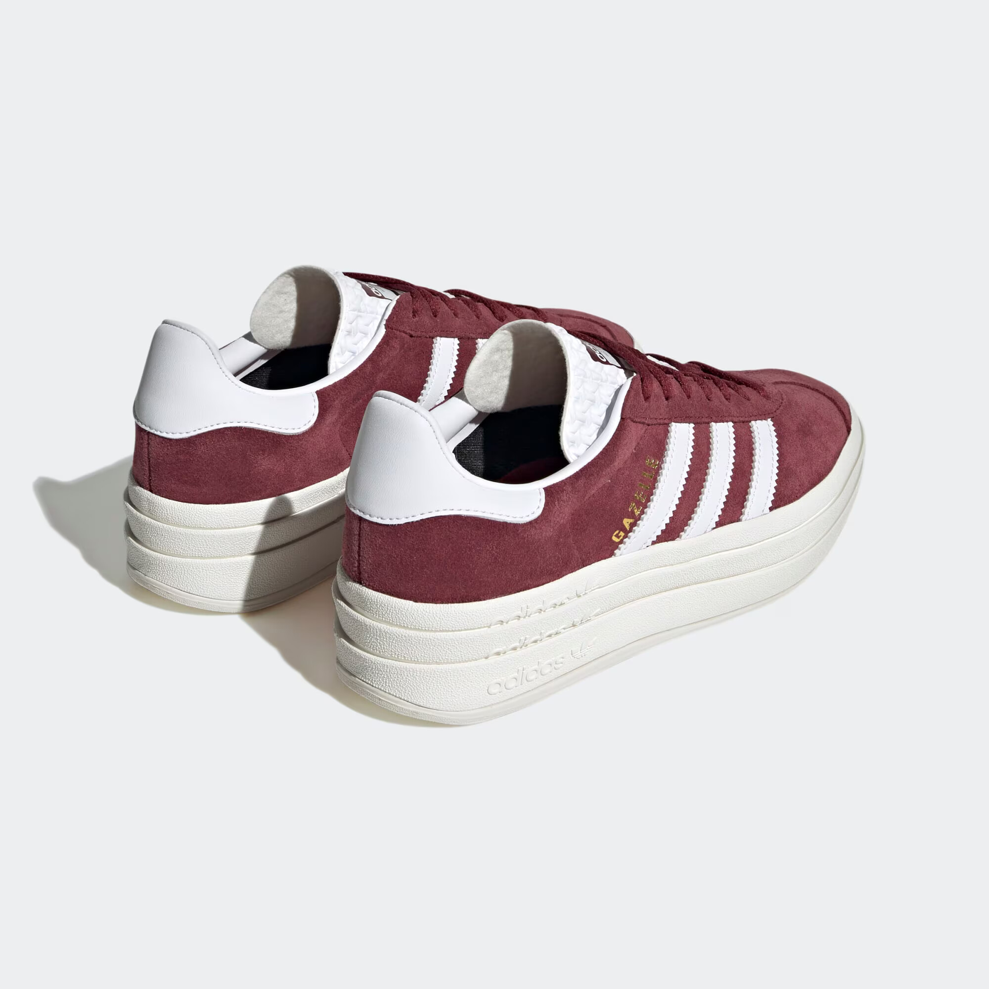 ADIDAS ORIGINALS Nizke superge zlata / temno rdeča / bela - Pepit.si