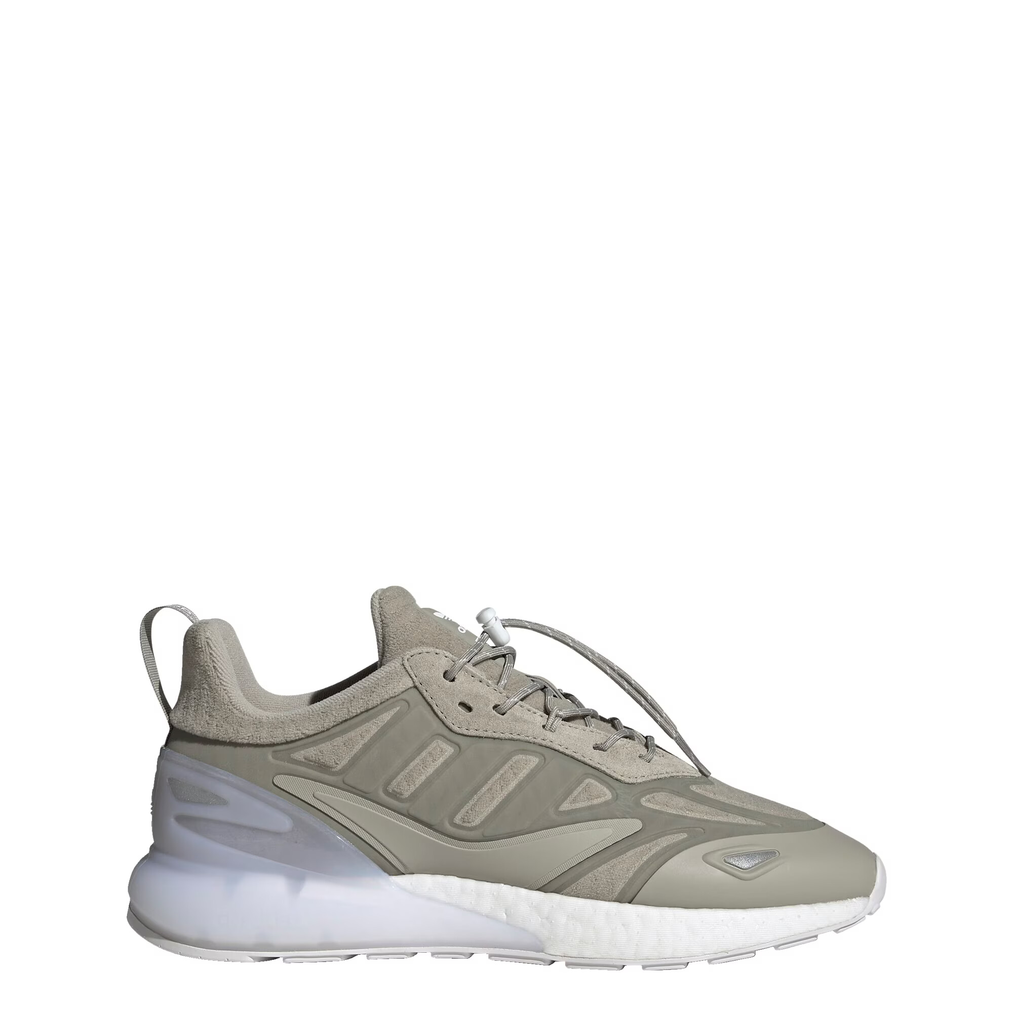 ADIDAS ORIGINALS Nizke superge ' ZX 2K BOOST 2.0 ' bež / siva / zelena / bela - Pepit.si