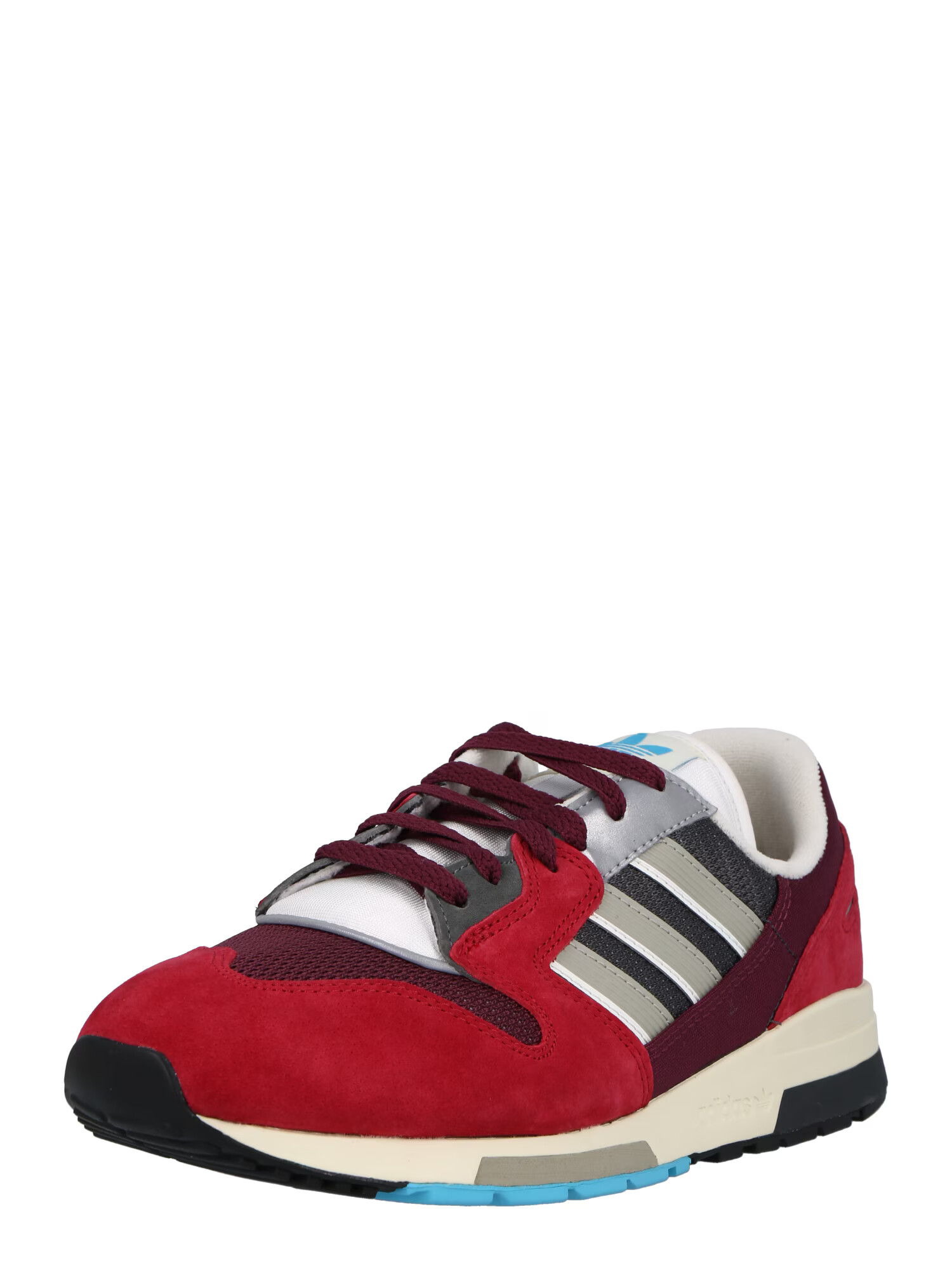 ADIDAS ORIGINALS Nizke superge 'ZX 420' rdeča / črna / bela / travnato zelena / rdeče vijolična - Pepit.si