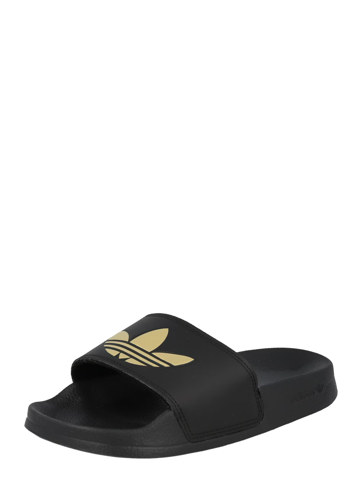 ADIDAS ORIGINALS Nizki natikači 'Adilette' zlata / črna - Pepit.si