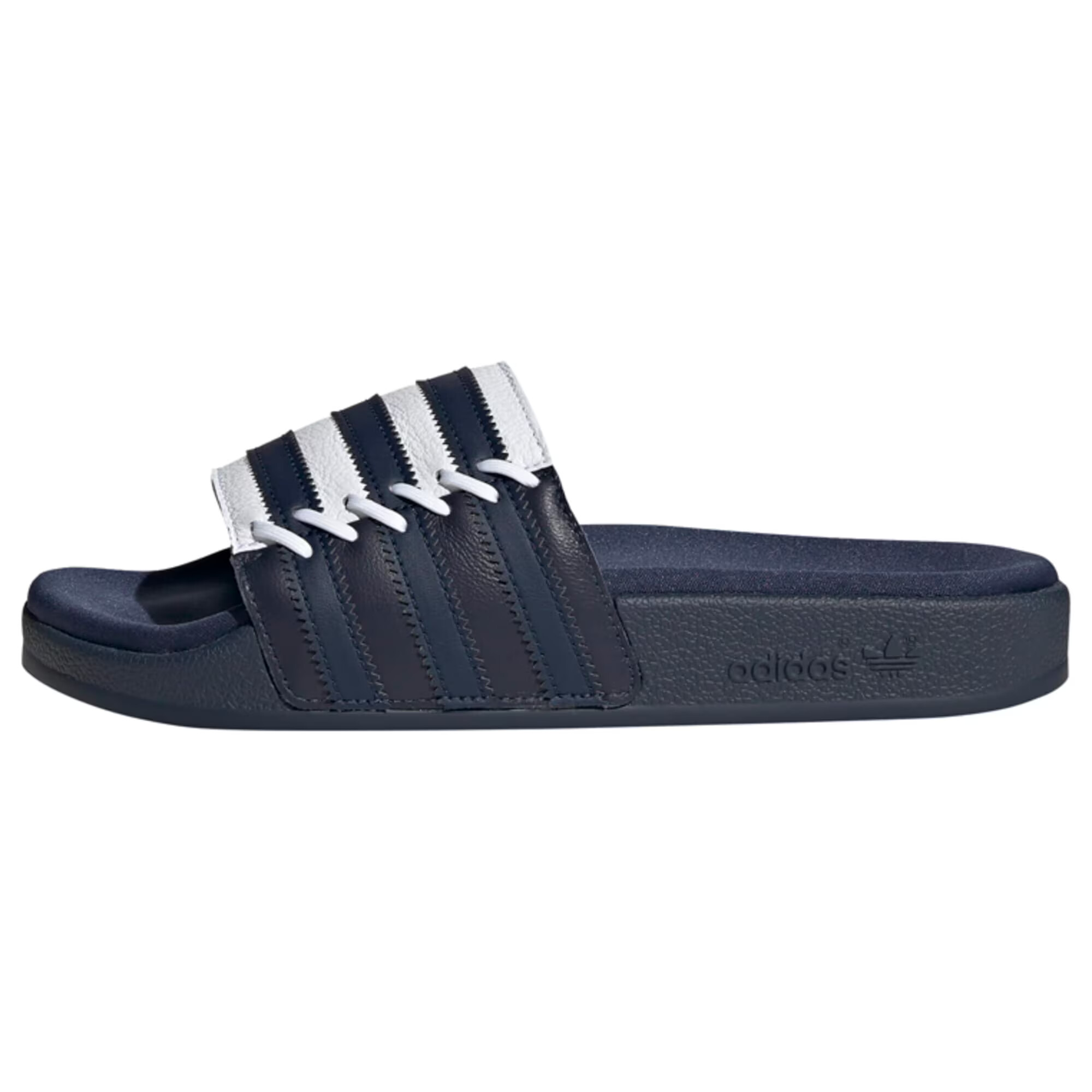 ADIDAS ORIGINALS Nizki natikači 'Adilette' mornarska / bela - Pepit.si